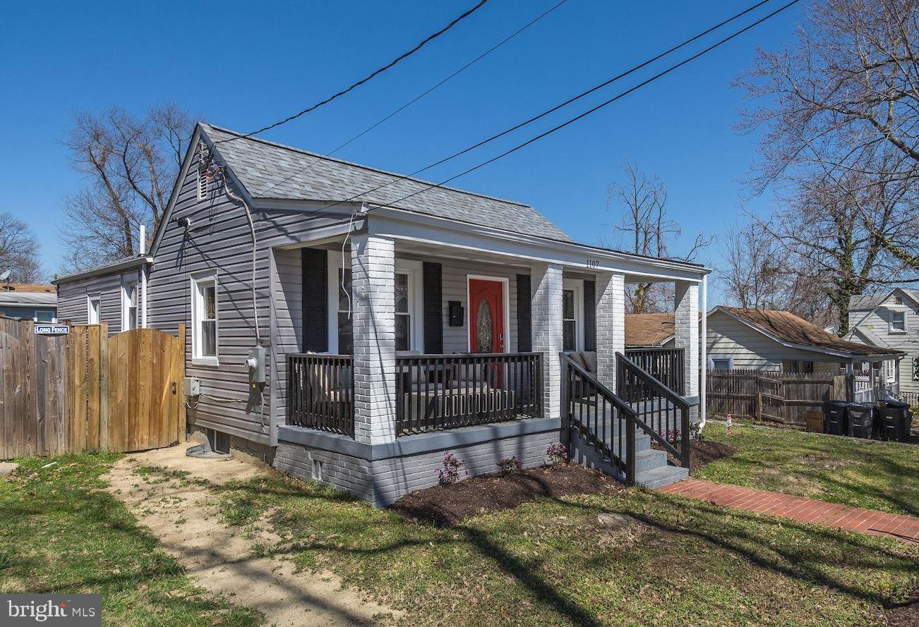 Fully renovated in 2017, this 4 bed, 2 bath home is move-in ready and just minutes from DC and MD commuter routes.  A welcoming front porch leads into open-concept living room, dining room and kitchen featuring hardwood floors and lots of natural light. There are four bedrooms and two modern bathrooms across two levels. A fully finished basement has ample storage and separate spacious laundry room. A finished third floor attic could be used as a playroom, bonus space or for storage. The large lot includes a partially fenced, level backyard. A paved driveway and deep garage offers plenty of off-street parking.