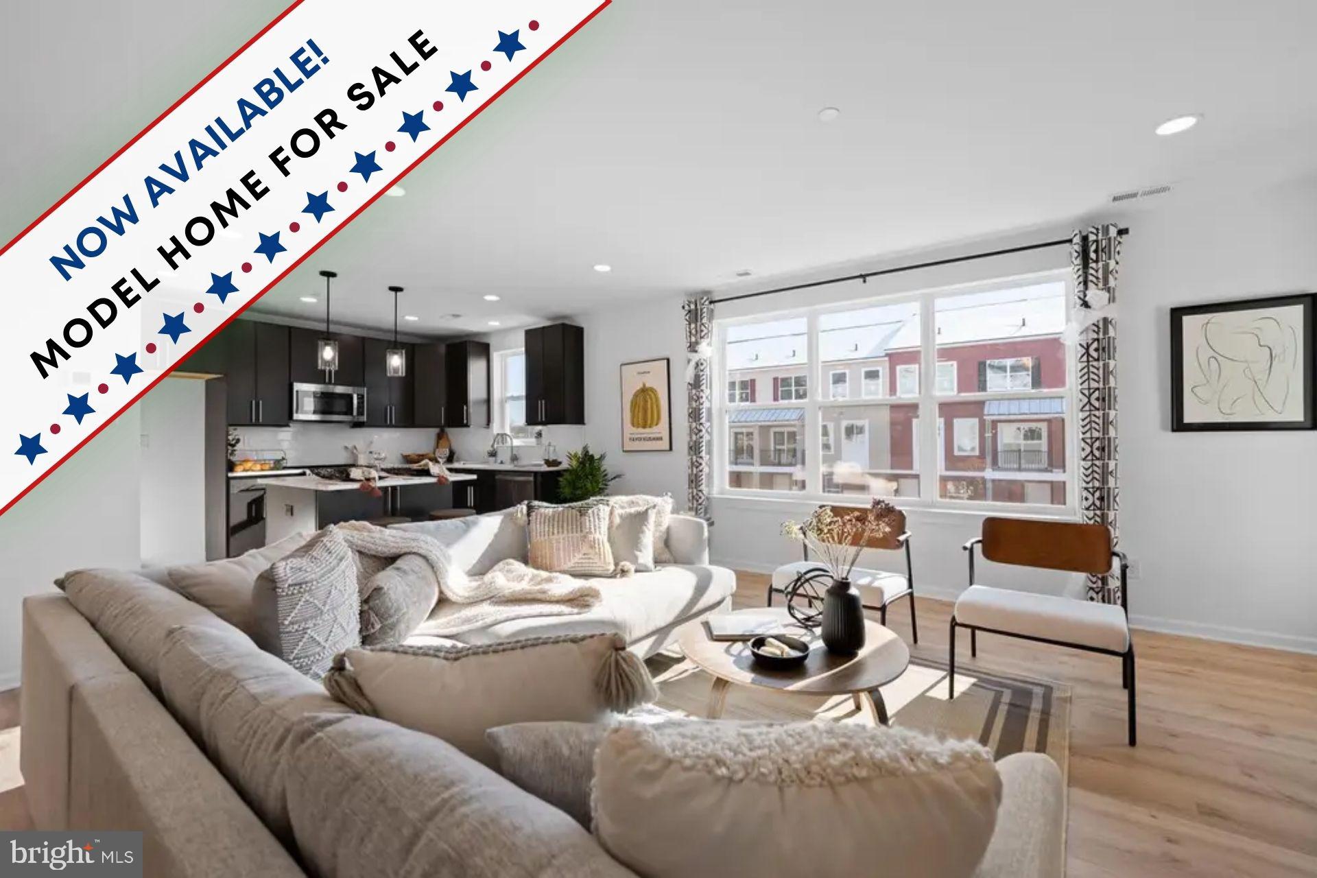 MOVE IN READY “ASPEN” MODEL TOWNHOME.
This beautifully decorated model townhome is loaded with upgrades and has 3 bedrooms, 2.5 bathrooms and a garage PLUS a spacious den off the living room for a home office, “man cave” or flex room. You won’t find a better package of design, price, financing and location in the market! Hurry, nearly sold out!
Qualified buyers receive $17,500 cash towards downpayment and closing costs with no strings attached!  Can be used to lower your mortgage interest rate. Call for details.  On top of a 10 year Norristown tax abatement, and low HOA dues, your all-in monthly payment can be less than what you’re paying for rent!
Arbor Place is perfectly located on the E. Norriton border, close to Rtes 476, 276, 202 and the Norristown transit center for an easy commute to everywhere. Outdoors enthusiasts will enjoy the nearby Norristown Farm Park, the renown Elmwood Zoo and the Schuylkill River bike trail. Convenience and retail shopping is just 5 minutes away. Conshy restaurants are 10 minutes away!
Open house (12-6 pm) every day except Thursdays-Closed Thursdays.