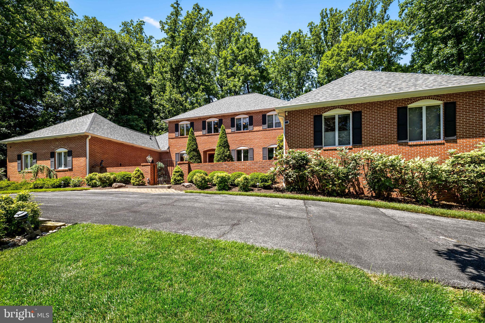 Sited on a dead-end street just moments from the Baltimore Beltway, The Quarry, Greenspring Station and Festival at Woodholme, this all brick home is exceptional ,combining spacious living, resort-style outdoor amenities, and thoughtful design for everyday comfort and entertaining.

A truly private 2017  first-floor primary/in law  suite addition offers a sitting room, large bedroom, walk-in closet, bathroom with heated floors and a dual-sided fireplace, all with easy access to the home's main living areas.  A renovated eat-in kitchen, dining room, living rooom, office,powder room and mudroom round out the 1st floor along with access to the over-sized garage and 2 of the 3 patios.
n addition to  original primary suite , the 2nd floor offers  3 additional bedrooms, a full hall bath and attic storage The finished lower level expands the home's versatility with a spacious family room, dedicated wine/party room, exercise room, and hobby room—offering something for everyone, whether relaxing, pursuing passions, or entertaining guests. 

Step outside to your own private backyard oasis. A large in-ground pool and hot tub are surrounded by a fully deer-fenced backyard, creating the perfect setting for summer gatherings, outdoor recreation, and peaceful evenings at home. Extensive hardscaping and mature perennial  gardens provide both beauty and privacy, making the outdoor space feel like a private retreat.

Combining comfortable living spaces, exceptional amenities, and a prime Pikesville location, this home offers a rare opportunity to enjoy luxury, convenience, and year-round enjoyment.