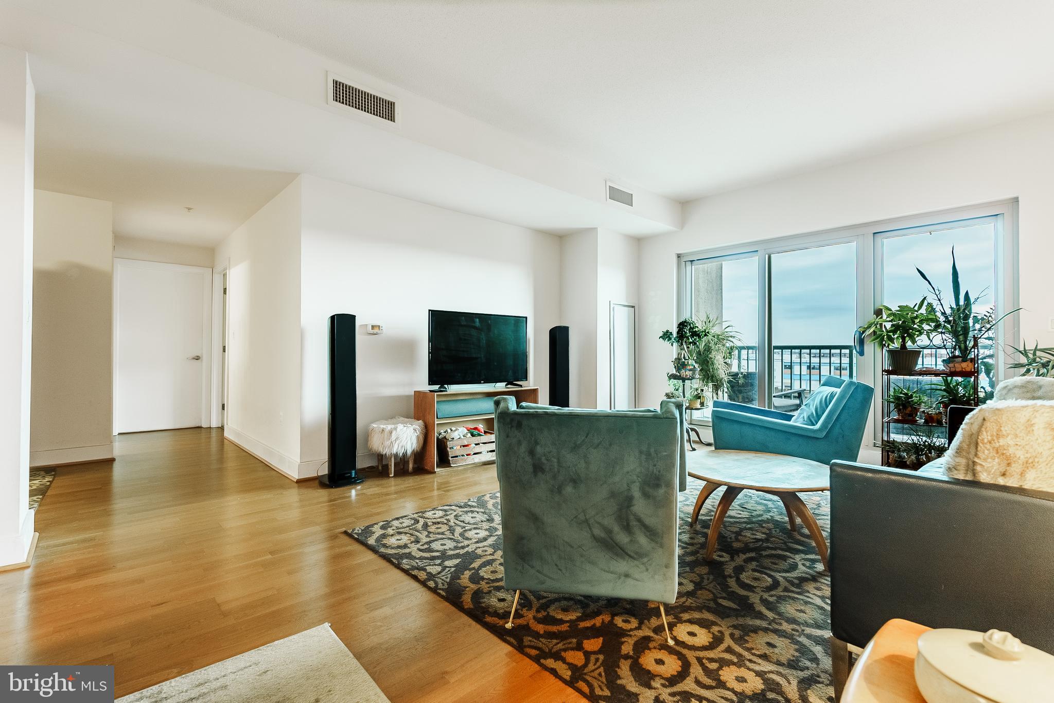 Discover luxurious living at the Residence at Dockside, where luxury and convenience come together to offer some of the best views around. Experience easy living at its finest with Unit 517, a stunning two bedroom, 2 bathroom condo with a private parking space designed for those who appreciate the finer things in life.

Unit 517 is a spacious sanctuary featuring two bedrooms and two bathrooms. The living areas boast hardwood floors, while the kitchen is beautifully designed with 42-inch cabinets, expansive granite countertops, and stainless-steel appliances. A private balcony offers breathtaking, unobstructed views.

The interior highlights include a large, welcoming foyer with a deep coat closet. The living and dining room is spacious, with hardwood floors, and an entire wall of windows with sliding doors leading to the balcony. The guest bedroom, which can also serve as an office, features a floor-to-ceiling window and a sizeable bath. The master suite includes a wall of windows with sweeping river views, a huge walk-in closet, and an expansive master bath with a double vanity, tile surround, and a glass shower.

This condo, with its fabulous functional layout, is a rare gem on the market. Don't miss your chance to make Unit 517 your new home.

The Residence at Dockside offers unmatched amenities, including a 24/7 concierge, secured parking for owners and guests, and an award-winning, world-class clubroom with a 4,100 square-foot terrace offering spectacular waterfront views. The state-of-the-art fitness center, indoor swimming pool, and hot tub are heated for year-round enjoyment. Additionally, a private minibus provides daily transport for residents to and from Center City.

Dockside offers easy access to all major highways and bridges, making it the perfect location for convenient city living. Schedule your appointment today to experience the best of Dockside living.