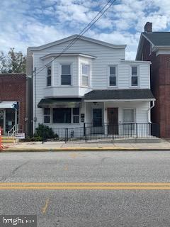 Investors check out this 2 unit in McSherrystown Borough, that is zoned commercial! Live in one unit and have your own business in the first floor level. The possibilities are endless. Start out as a first timer while living in one and renting the other one, to help pay the mortgage.  Property is being sold as is. All offers to be presented on Tuesday, 9/27/22  at 10 AM.