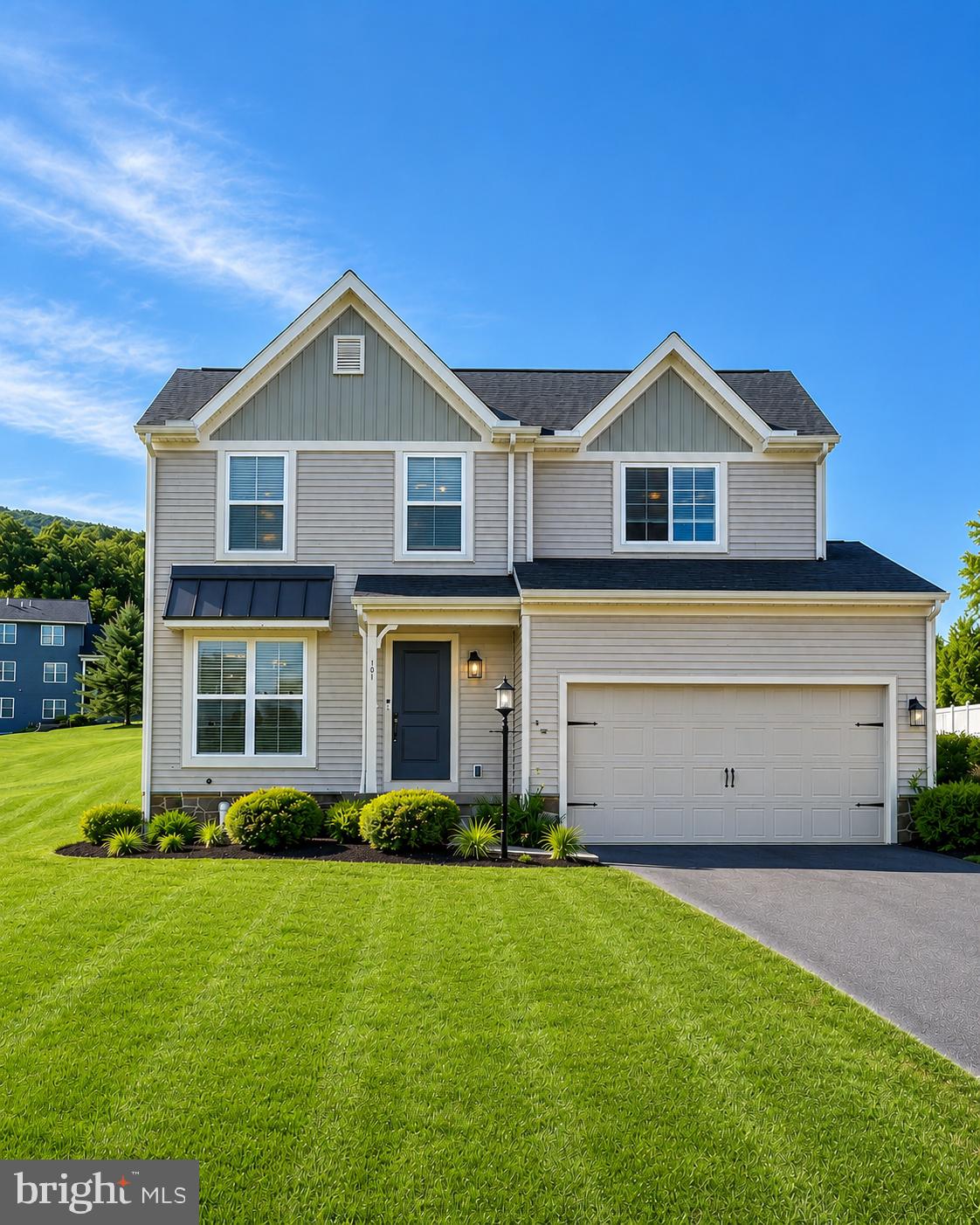 OPEN HOUSE: Sun, Jul 26 3:00 PM - 5:00 PM.   Built in 2022 and beautifully maintained, this four-bedroom home in Mount Nittany Terrace Phase II combines modern comfort with a wonderfully convenient State College location. The 0.35-acre property enjoys a scenic setting at the base of Mount Nittany and borders Mount Nittany Terrace Park, creating a peaceful backdrop just minutes from Penn State University, downtown State College, shopping, dining, and convenient access to I-99/US-322.

Inside, the Revere B floor plan welcomes you with a bright, open main level that makes everyday living and entertaining feel effortless. The kitchen features beautiful granite countertops and flows comfortably into the adjoining living and dining areas. Upstairs, the owner’s suite is accented by an elegant tray ceiling, while three additional bedrooms offer flexibility for family, overnight guests, or a dedicated home office.

The full unfinished basement features plumbing rough-ins, providing excellent potential for a future bathroom and additional finished living space. In the meantime, it offers abundant storage. Outside, the rear patio overlooks manicured flower beds, the spacious backyard, and the neighboring park. Natural gas forced-air heat, central air conditioning, and an installed radon mitigation system add to the home’s everyday comfort. Move-in ready and ideally located, this newer Mount Nittany Terrace home offers the space, setting, and accessibility to enjoy the best of Happy Valley.