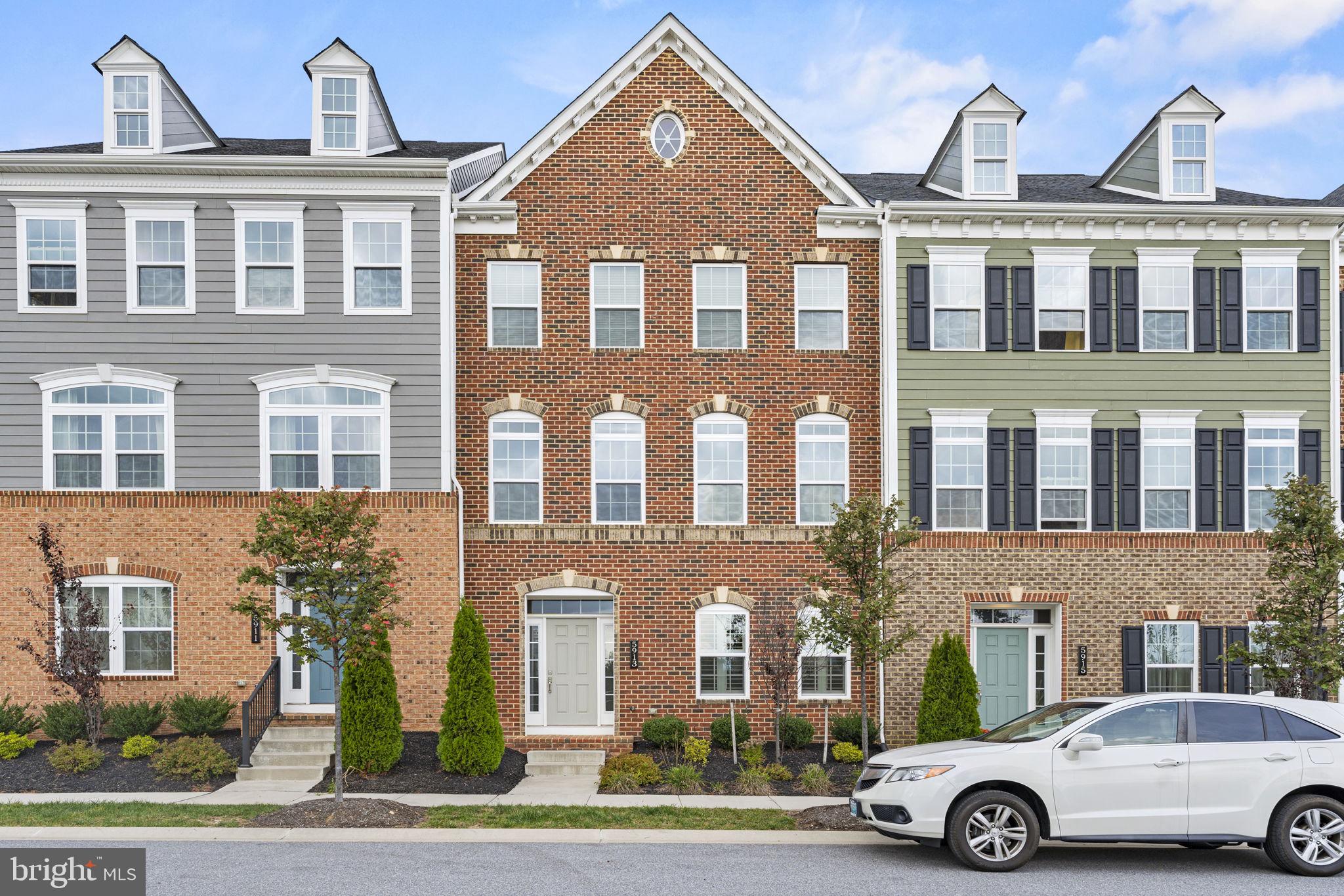 Welcome to 5913 Glen Willow Way, a beautiful residence nestled in the tranquil neighborhood of Shipleys Grant. This Brick Front, 3 Level townhome with over 3,000 square feet of living space was freshly built in 2018 and features countless luxury upgrades. As you walk in, step into a welcoming living space adorned with abundant natural light and elegant finishes. Along with stunning engineered hardwood floors on all three levels, the main level features a modern, state of the art kitchen with an extra large island along with a huge pantry that opens into a spacious family room, making it the heart of this home—a perfect setting for gatherings and entertaining. The family room also features a cozy gas fireplace and walk out deck. The upper level hosts a generous primary suite complete with an ensuite bathroom, a top to bottom stone shower with dual shower heads and a gorgeous walk in closet. Additional bedrooms provide versatility for a growing family, guests, or a home office. This stunning home also features a second full bath and laundry on the upper level. Finally, this beautiful abode boasts an extra large 2 car garage with a generously sized driveway. Located in the heart of Ellicott City, this property provides easy access to a variety of local amenities, shopping, and a plethora of dining options. Don't miss out on the opportunity to make this house your home - schedule a showing today and experience the charm and comfort of 5913 Glen Willow Way.

**Open House for Sunday 10/15 canceled**