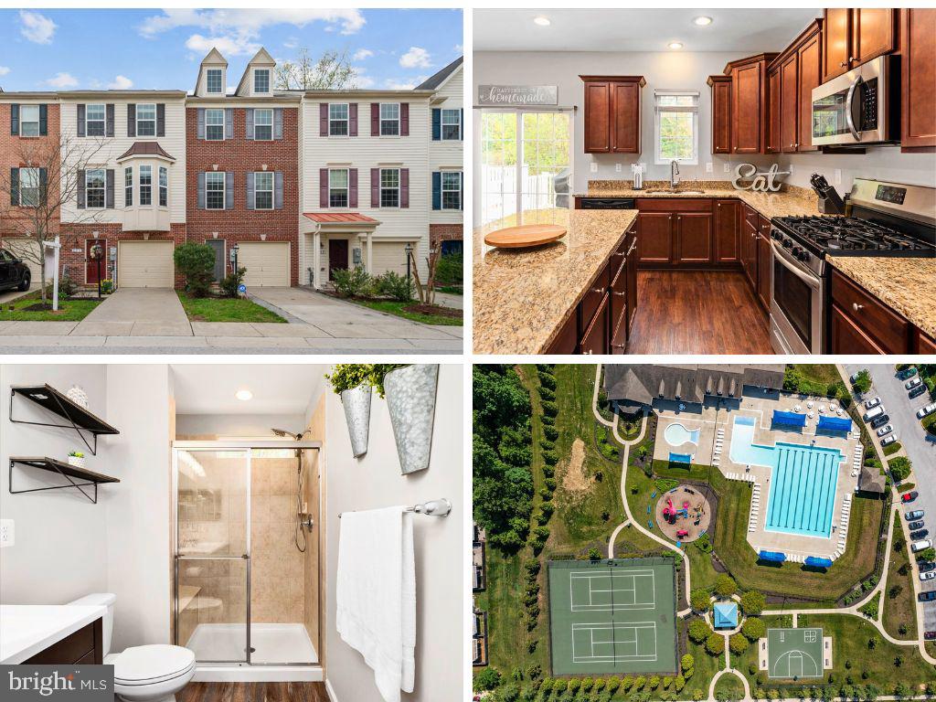 Check out this Opportunity to Own a Like New Home in the Sought After Community of the Pointe @ Tanyard Springs.  This 2 Bedroom, 2 & 1/2 Bathroom Home offers over 1,800 square feet of Living Space with Garage backing to Trees.  Features of this Home include Granite Countertops, Stainless Steel Appliances, LVP Flooring, Trex style Deck overlooking Trees, Large Primary Suite with Vaulted Ceiling, Walk-In Closet, & Primary En-Suite with Upgraded Dual Vanity & Tile Shower w/ Bench, Bedroom Level Laundry, Fenced Rear Yard, and So Much More!!!!  Enjoy the Features of the Tanyard Springs Community such as Olympic style Pool, Community Center, Gym, Dog Park, Basketball & Tennis Courts, and Walking Trails.  Located Minutes from Fort Meade, Annapolis, Washington D.C., and Baltimore.