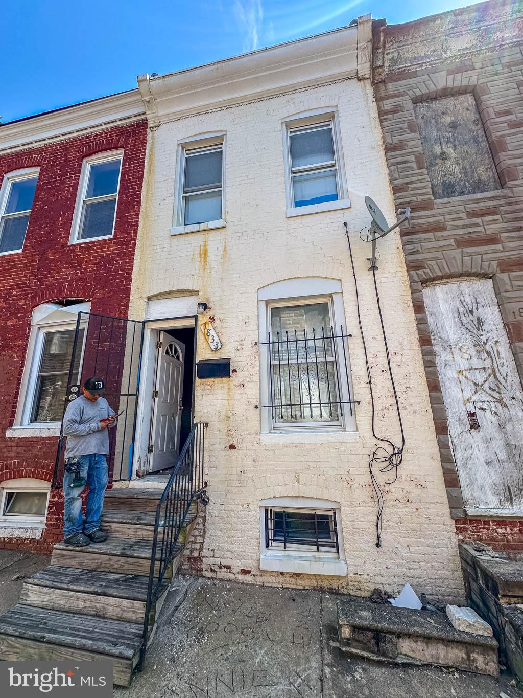 REHAB OPPORTUNITY!  2 Bedroom 1 full bath rowhome that's ready for your renovations!  Tons of renovations happening in the area making this a great time to buy!  Convenient to Clifton Park Golf Course and major commuter roadways.  Sold As-Is!  Buyer responsible for clearing any vacant property notice after settlement if one exists.