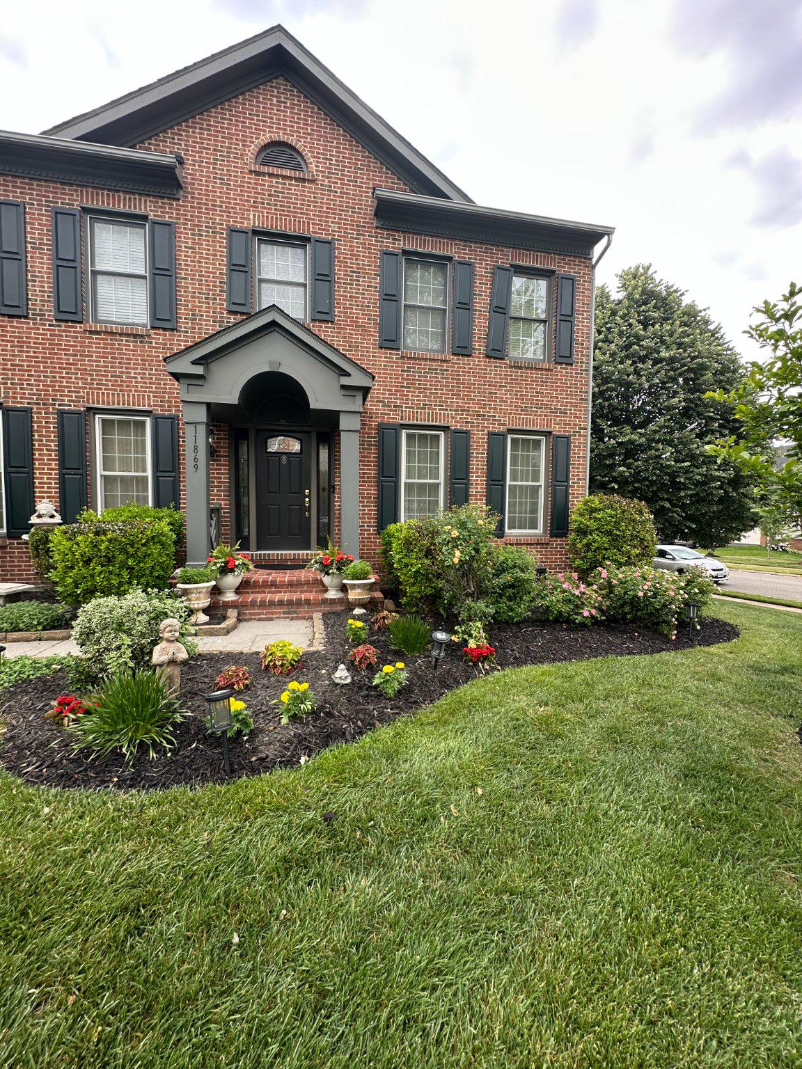 Nestled in the prestigious River Falls golf course community, this stunning Colonial-style home offers a perfect blend of elegance, comfort and modern living. Built in 2004  with several major renovations from 2020 through 2026, this residence is designed to meet the needs of today's discerning homeowner while providing a warm and inviting atmosphere. Step inside to discover a spacious interior featuring five generous bedrooms and four and a half bathrooms. The heart of the home is the gourmet kitchen, complete with stainless steel appliances, a double oven, and an island that invites culinary creativity. Elegant touches such as crown moldings, chair railings, and recessed lighting enhance the home's sophistication, while the two fireplaces add warmth and character. The fully finished basement offers extensive additional living space, complete with a walkout entrance, making it ideal for guests or recreational activities. A gas fireplace rough-in in the basement offer an opportunity to add a third fireplace to the space. Enjoy the convenience of a main-floor laundry room and a luxurious master suite featuring a soaking tub and walk-in shower. Outside, the property boasts extensive hardscaping of a stoned patio crowned by a tranquil water fountain and a rose garden, beautiful deck, perfect for outdoor entertaining, al fresco dining or simply enjoying the serene surroundings. The lush lawn is equipped with a sprinkler system, ensuring easy maintenance. The community amenities are a true highlight, featuring a refreshing outdoor pool, basketball and tennis courts, playgrounds, and scenic jog/walk paths, all designed to foster an active and engaged lifestyle. River Falls is not just a neighborhood; it's a vibrant community with access to excellent schools, parks, and public services. The community's commitment to maintaining beautiful common grounds and providing essential services ensures a high quality of life for all residents. With an attached garage and ample driveway parking, convenience is at your fingertips. This home is not just a place to live; it's a place to thrive. Experience the warmth and comfort of River Falls, where every detail has been thoughtfully designed to create a true sense of home.
