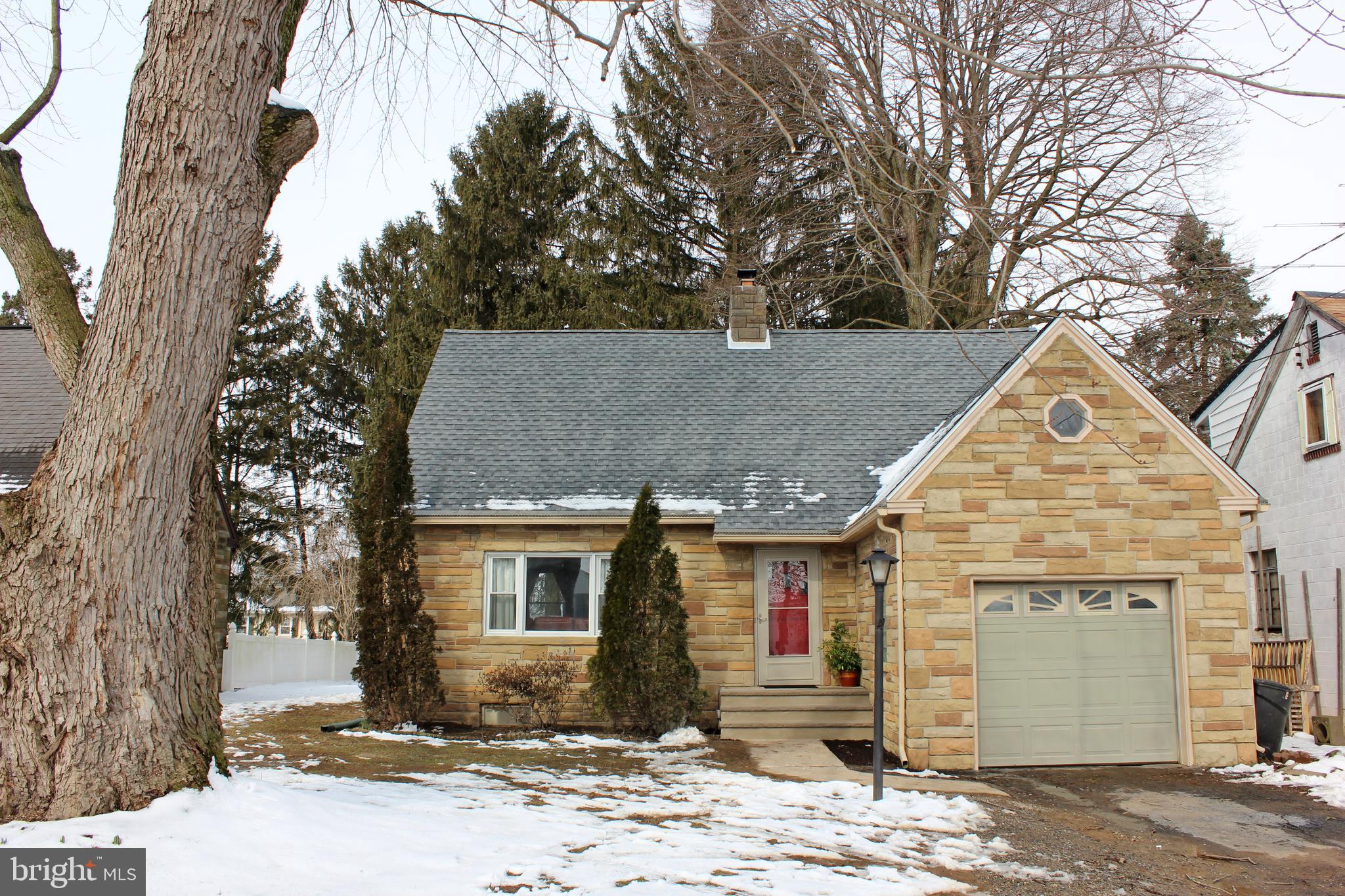 Delightful Stone Cape Cod on Outskirts of Lititz, Close enough to Walk to Town or School Complex & Rec Center. Brand New Roof, Replacement Windows are just Part of what Makes this Ready to Move In. Cozy Gas Hot Water Heating System And Wood Fireplace in the Living Room. Bedroom on First Floor or it can be used as Den or Playroom. Attic Storage above the One Car Garage with Full Basement. Private Back Yard with Large Deck to Entertain Friends and Relax on. A Rare Find In Lititz in this Price Range and Very Good Condition. Please View All Photos, 360 Tour and Videos to Examine this Extremely Affordable Lititz Home. Use your VR HEADSET to Take a Virtual Reality Tour of this home via the 360 Spherical Tour link.