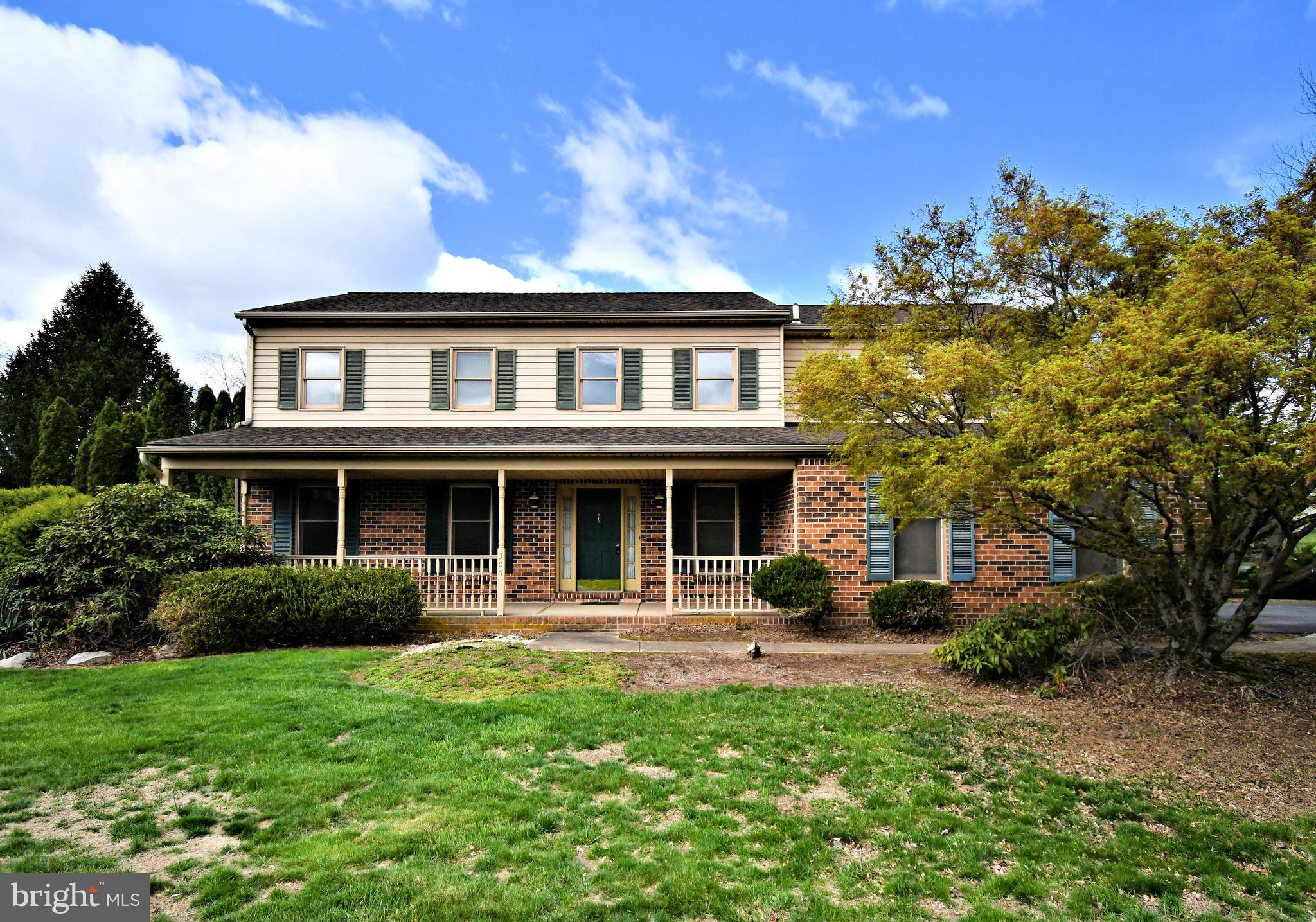 Welcome to Winding Creek III in Gilbertsville PA!  This spacious 5 bedroom, 2.5 bath home offers over 3100+ square feet of living space on a generous .64 acre corner lot.  You'll love the flow of the large living room, dining room and family room with charming brick fireplace.  The eat-in kitchen offers plenty of space for casual meals and gatherings.  Large walk-in pantry and island for preparing meals.   Double doors from the kitchen lead to back deck (deck is in need of repair).   Also on the main level is large coat closet, wet bar and laundry.   Upstairs you will find a spacious primary suite, over-sized walk-in closet and large en-suite bathroom complete with double sinks, soaking tub and separate shower.  In addition to the primary suite, there are 4 generous sized bedrooms all sharing a full hall bath.  Bedroom 2 has access to a walk-up floored attic for additional storage.  The unfinished basement is ready for your ideas and creativity.  The basement has 2 windows for additional natural light and is a walk-out to the rear yard.  This home is being sold as-is and does need some updating -- paint, new carpet and a little TLC will go a long way to restore it to its full potential.  Located in a beautiful established neighborhood, this is a great opportunity to create your dream home with instant equity.   Do not miss out on all the space and potential this home has to offer!