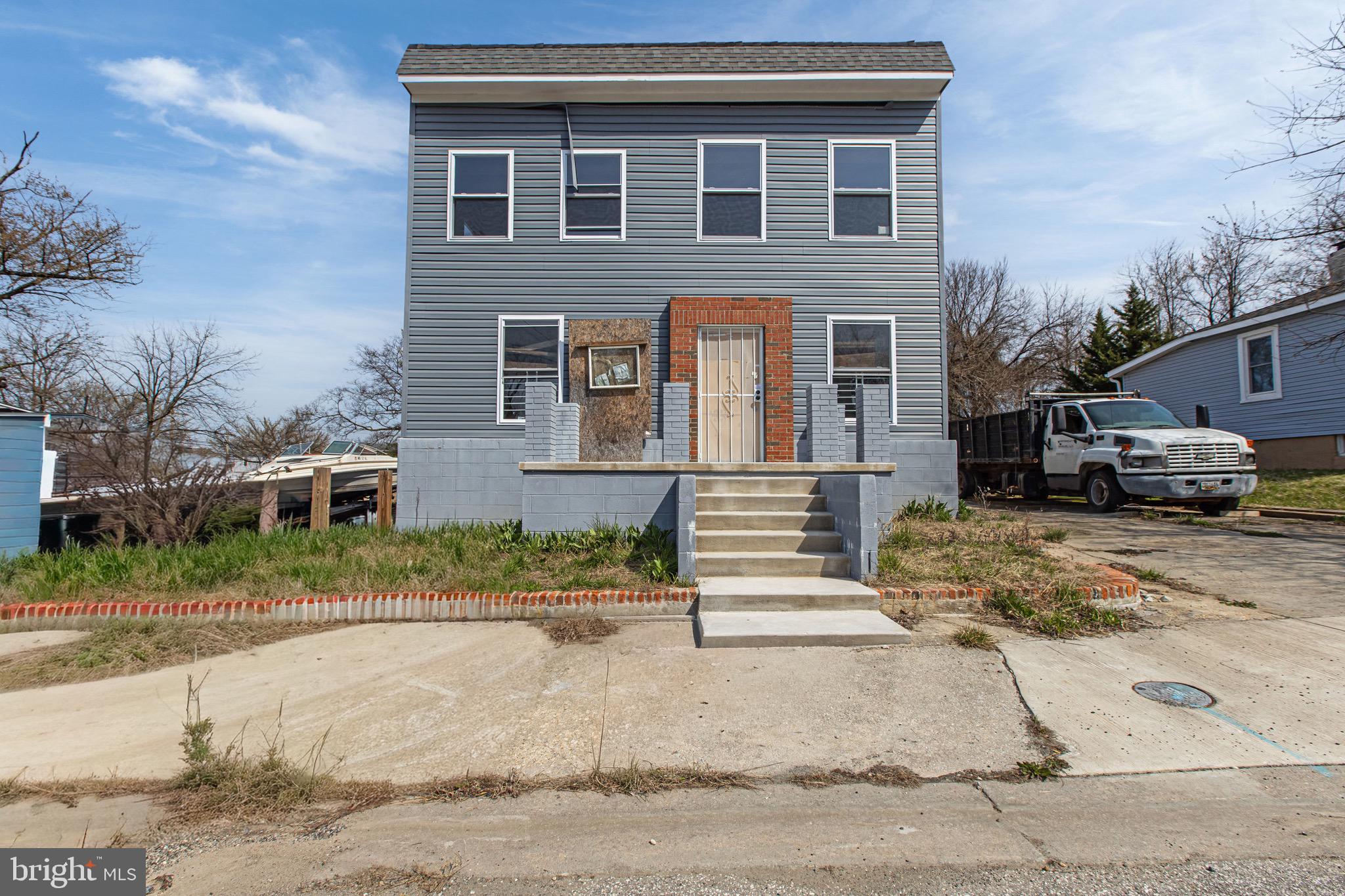 Opportunity meets vision with this fully reimagined property, where the heavy lifting has already been done for you!  Completely redone on the exterior in 2023, this home showcases a fresh, modern façade, new structural elements, and strong curb appeal that sets the stage for your custom interior finish.
Inside, the home is a blank canvas with framing already in place, offering the ideal layout for a 4-bedroom, 3.5 full bath residence with over 2,600 square feet of living space. Whether you're an investor, builder, or end-user with a vision, this is your chance to bring your design ideas to life without starting from scratch.
The generous lot adds even more value and opportunity!  With major exterior work completed, you can focus your time and budget on crafting the interior to your exact specifications.
Conveniently located near major commuter routes, shopping, and everyday amenities, this property presents a rare opportunity to create a fully customized home in an evolving Baltimore location.
Sold strictly AS-IS.