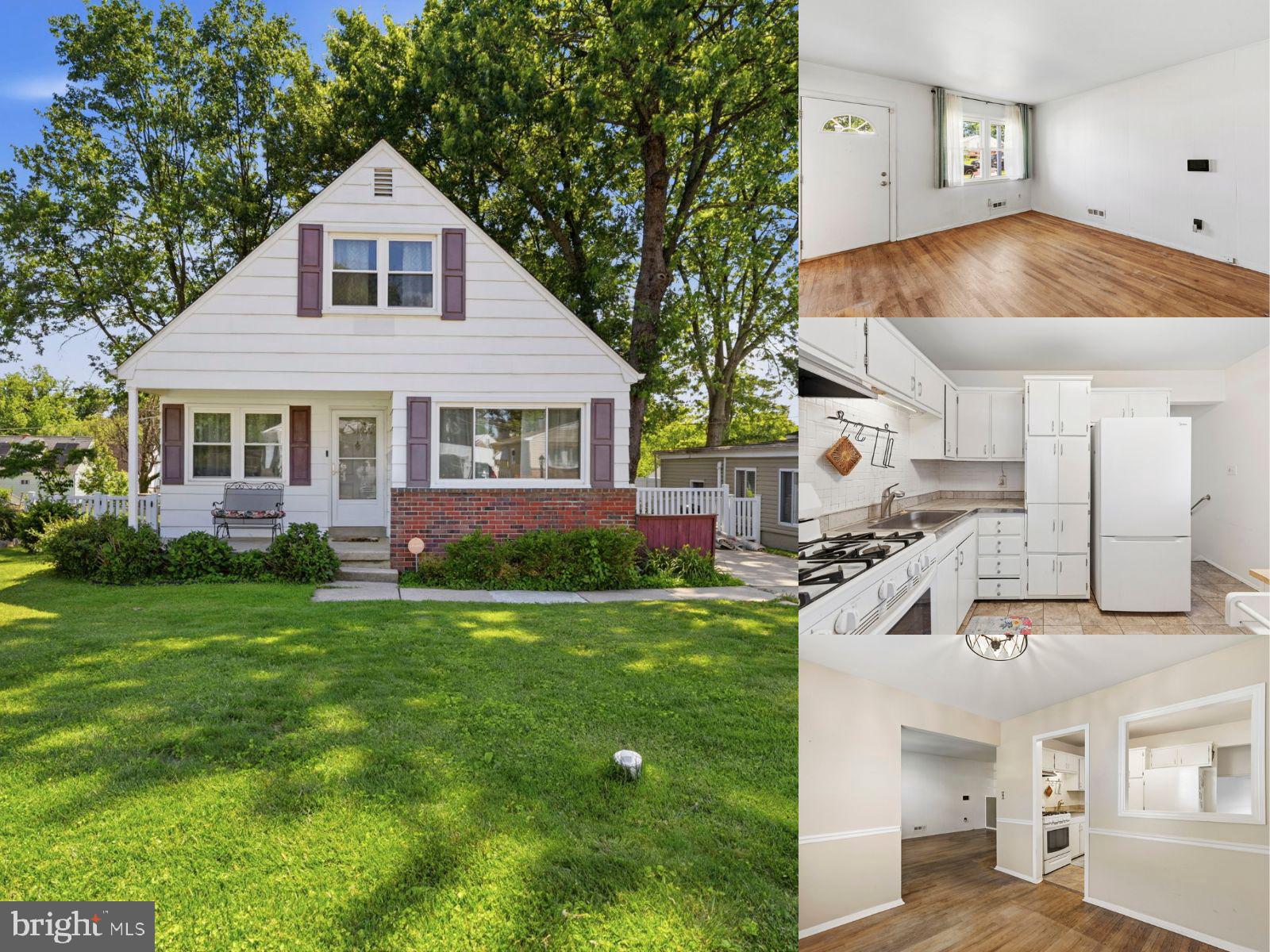 4-bedroom, 2-bath detached Cape Cod in Amberly offering a classic three-level layout, very good property condition, and added living flexibility with a partially finished lower level. The main level features two bedrooms and a full bath, while the upper level offers two additional bedrooms and a second full bath, giving the home a practical layout with comfortable bedroom space on both levels. The partially finished lower level adds approximately 400 finished square feet, creating useful space for a rec room, home office, hobby area, workout space, or additional everyday living. Unfinished lower-level space provides room for storage, organization, or future possibilities. Outside, the home includes a concrete driveway with parking for two vehicles, along with additional street parking availability. Set in Baltimore’s Amberly area, this detached Cape Cod offers functional space, flexible living areas, and convenient parking in an established residential setting.