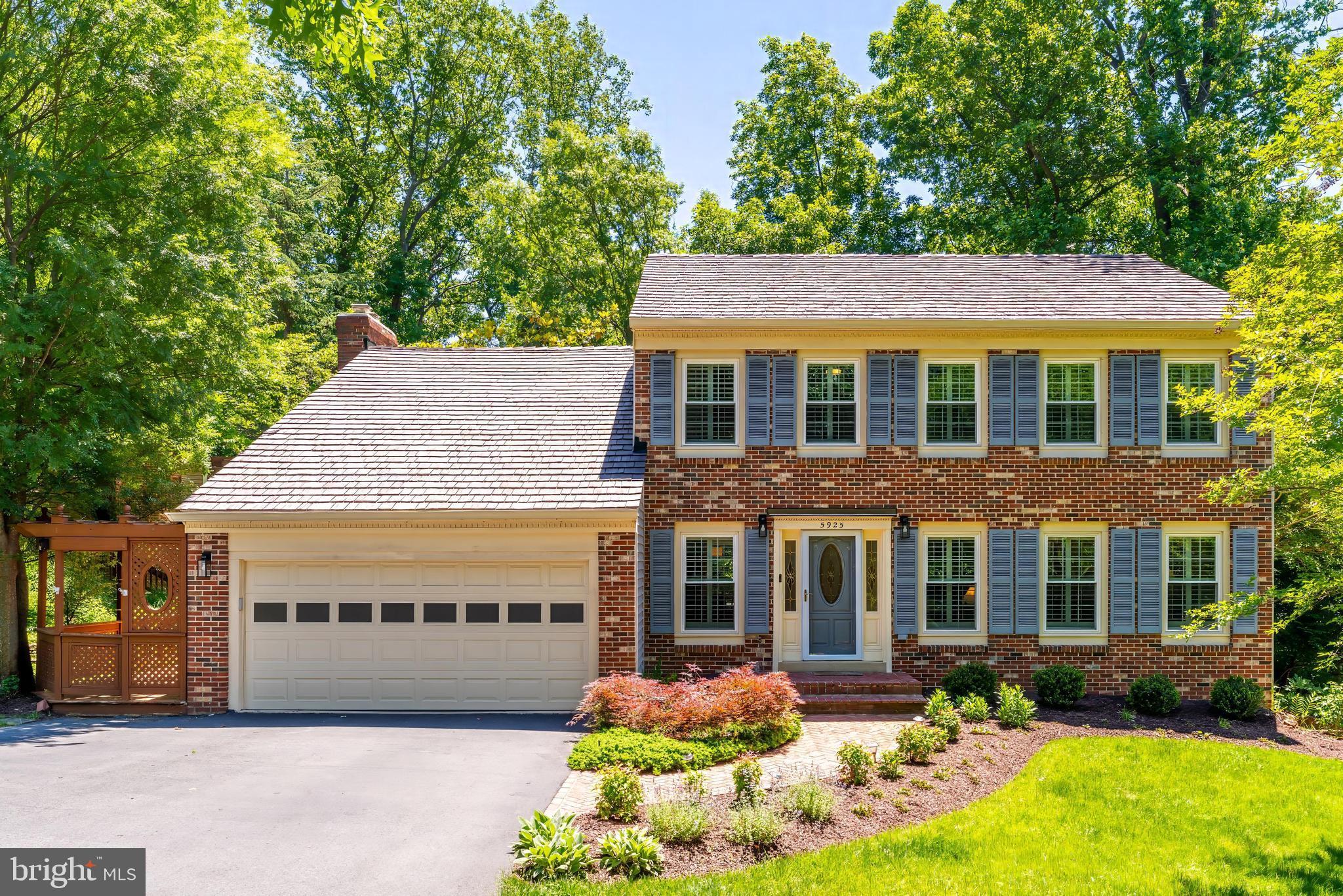 Join us Saturday, 6/6 from 1-3PM for an Open House! Welcome home to 5925 Colfax Avenue — an exceptional Colonial in the desirable Palisades neighborhood. This beautifully maintained and thoughtfully upgraded 4 bedroom, 3.5 bath home offers the perfect blend of comfort, charm, and convenience, complete with peaceful wooded views from the expansive back deck.

Inside, you'll find thoughtful upgrades and elevated finishes throughout. The light-filled living and dining rooms provide elegant spaces for both everyday living and entertaining. The renovated gourmet kitchen is the heart of the home, featuring stainless steel appliances, upgraded countertops, abundant cabinetry, and ample prep space. Just off the kitchen, the inviting family room showcases a centerpiece fireplace, creating the perfect gathering place for family and friends.

Upstairs, you'll find four bedrooms including the spacious primary suite with a large walk-in closet and beautifully renovated en-suite bath. The finished lower level offers exceptional versatility, featuring an optional fifth bedroom, a full bath, wet bar, and a spacious recreation area, ideal for guests, an in-law suite, or additional entertaining space.

Step outside to enjoy two spacious decks on separate elevations overlooking the wooded backdrop. The upper deck is perfect for entertaining and outdoor dining, while the lower deck features a hot tub, creating a private space to relax and unwind. System upgrades include a new roof (2025) and HVAC (2022).

Ideally located in Bailey's Crossroads, this home is just minutes from numerous parks, the Holmes Run Trail, shopping, dining, and everyday conveniences. Enjoy quick access to Reagan National Airport, major commuter routes, and Washington, D.C., making this an exceptional place to call home.

Enjoy, and welcome home.