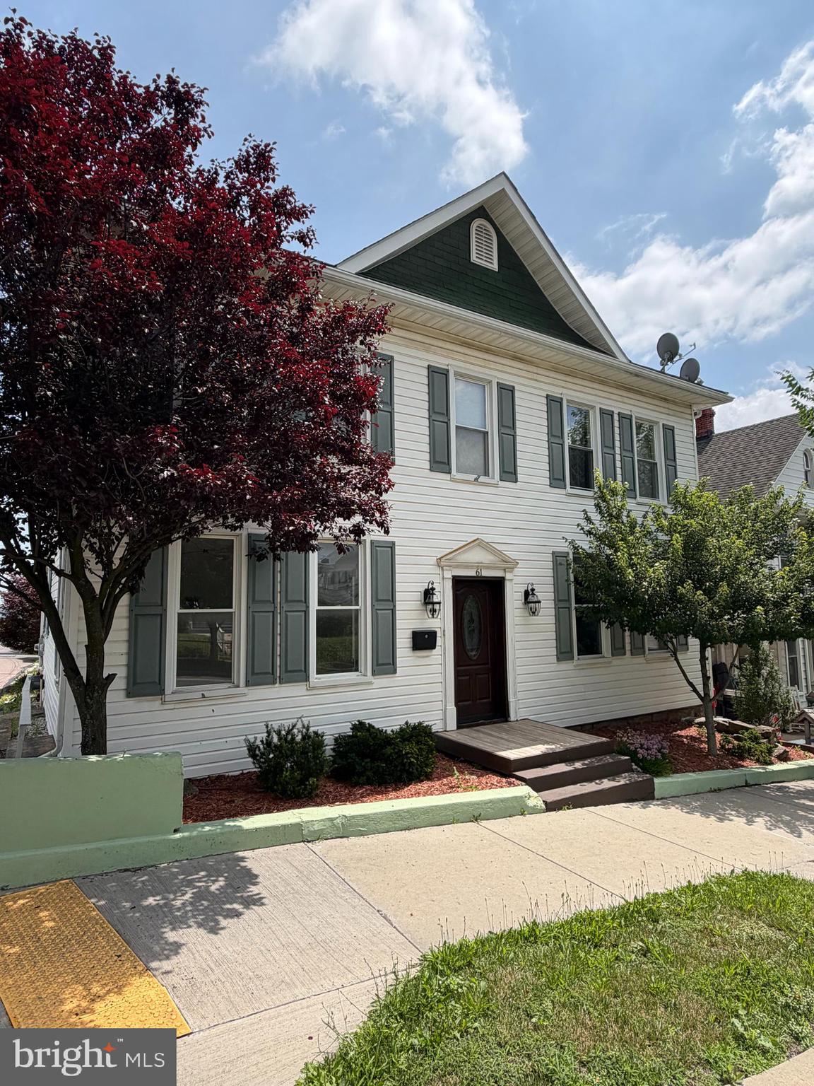 Step into this beautifully restored house sitting on Main St in Historic Frostburg. With hardwood floors throughout, there are beautiful details around every corner. The gas fired, steam furnace is brand new along with the hot water tank. Off street parking leading to the back deck makes carrying in groceries a breeze. Houses like this don't come along often!