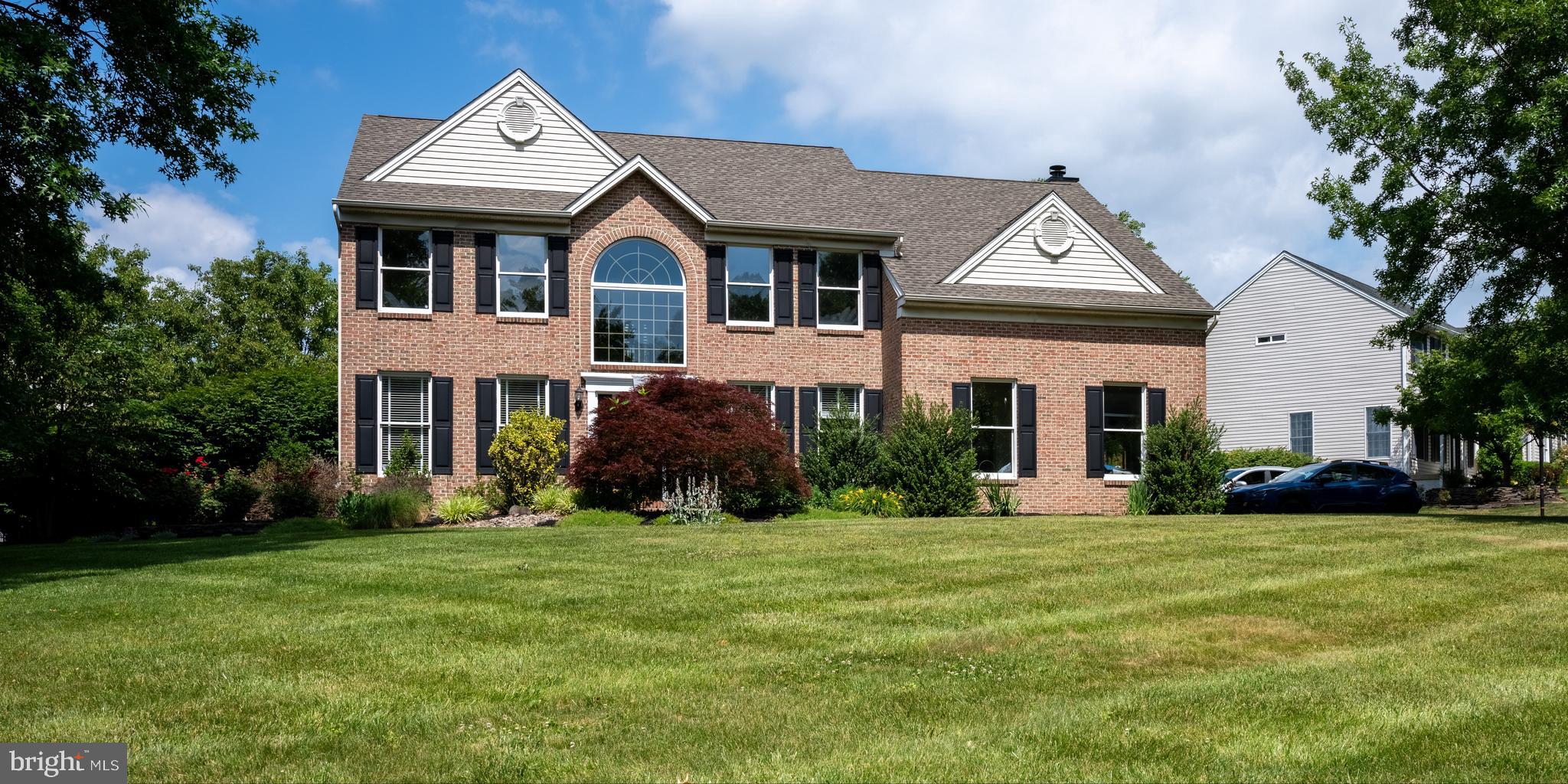 Welcome to 4502 Scenic View Circle, a magnificent five-bedroom home tucked into one of Plumstead Township's most desirable neighborhoods. With over 3,600 square feet of thoughtfully designed living space, this home strikes the perfect balance between everyday comfort and effortless entertaining.

Step inside to discover generous, sun-filled rooms that flow naturally from one to the next. The spacious layout offers room for everyone. The luxurious gourmet kitchen is something to boast about featuring a 10-foot island with bar seating and a built-in wine fridge.  The over-sized gas range is nicely nestled into its own nook surrounded by a stone wall that anchors the kitchen. There is a dedicated office off the foyer with French doors for privacy.  The family room is located off the kitchen where you can relax and unwind by the propane fireplace. 

The sliding doors off the kitchen lead you from inside luxury to outside relaxation with a heated inground pool with a hot tub that waterfalls into the pool, beautiful landscaping, covered outside dining area with a retractable awning, ceiling fan and television.  The outside kitchen allows you to stay outside while entertaining your family and friends. For the cooler evenings, you can sit by the fire pit and enjoy the "scenic views" right from your back patio.  The entire back yard has been meticulously designed and maintained to be your outdoor retreat. 

Back inside and on the upper level you'll find the primary suite that will not disappoint. The walk-in closet is beautifully designed with custom organizers. The en-suite primary bathroom is spa like with a double vanity, large walk-in shower/steam shower and water closet.  The additional four bedrooms provide flexible options for growing households or welcoming overnight guests.

The finished basement provides additional space giving you the ability to have a dedicated exercise room, game/entertainment room, storage, and more.  

Location is everything here, and this address delivers. Gardenville Fields sits just steps away, offering green space for weekend strolls, play, and relaxation right outside your door.  You will appreciate the close proximity to Doylestown, New Hope and Lahaska. Commuters and explorers alike will love the easy access to the Doylestown train station and the Main Street bus connections, making trips into Philadelphia, New York and beyond wonderfully convenient. And of course, you're never far from the charming shops, restaurants, and cultural attractions that make this area so beloved.

This is your chance to claim a spacious, move-in-ready home in a community that blends suburban tranquility with everyday convenience. Opportunities like this in such a scenic, sought-after setting don't last long. Schedule your private tour today and imagine the possibilities waiting at 4502 Scenic View Circle.