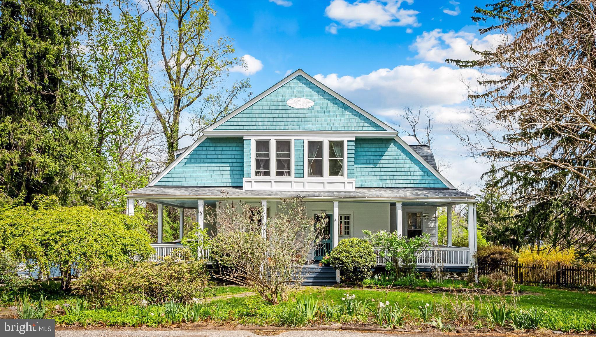 OFFER DEADLINE - WEDNESDAY, MAY 7th - 7pm.
You’ll fall in love with this enchanting home nestled in the cozy historic neighborhood of Sudbrook Park, designed by Frederick Law Olmsted. 1018 Windsor Road is situated on a lot of almost 3/4 of an acre, surrounded by mature trees, lush gardens, and an inground pool. Lovely in all seasons and most colorful in the Spring, you’ll delight in all that the home and property have to offer. This home offers a true sanctuary, yet just minutes from the conveniences of Reisterstown and Pikesville, with easy access to multiple commuter routes. 

There are so many lovely exterior spaces to enjoy. A gracious wrap-around front porch welcomes you and is ideal for relaxing, taking in the scenic surroundings, and greeting friends and neighbors. The rear deck overlooking the expansive yard, pool, and patios is ideal for entertaining. Welcome your guests into the bright and gracious foyer, which connects seamlessly to many lovely living areas. Your eyes will immediately be drawn to the wall of original windows, along with the decorative fireplace. Just off the foyer, you’ll find the cozy living room, the dining room, and a convenient office with an adjacent bonus room and half bath. 

Off the dining room with its gracious proportions and French doors, you’ll appreciate the beautiful kitchen, offering the perfect blend of modern amenities and vintage charm. The heart of the kitchen centers around the custom local oak island which spans the length of the room, along with ample counter and storage space and a direct connection to the rear deck. You’ll love the views of the expansive yard through the seasons and sightings of wildlife from the kitchen window.

The upper level features a large open landing that connects to four bedrooms and two full bathrooms, filled with character and charm including a vintage clawfoot tub for soaks with garden views. One of the bathrooms features a convenient, energy efficient stacked washer/dryer. The upstairs bedrooms offer beautiful garden views along with ample walk-in closets.

The large and landscaped grounds offer the perfect canvas for entertaining, playing, and, of course, additional plantings for the garden enthusiast. These gardens have been lovingly curated by the current owners, and the grounds feature mature trees including a large and stunning magnolia and charming weeping cherry tree. The saltwater pool backs to woods and offers a wonderful opportunity for summer fun and entertaining. 

The current owners have invested over $110,000 in enhancing and restoring the home and property. Important improvements include new 40-year Owens Corning roof with transferable warranty (2022), new boiler (2021), new water heater (2021), new washer and dryer (2021), new refrigerator (2024), chimney repairs (2021), new stove top (2021), sump pump with battery back-up (2021), interior and exterior painting and wallpaper removal, new perennial gardens including roses, iris, peonies, butterfly bushes and deer resistant flora. 

A comprehensive list of improvements, along with their related costs, is also available. The home and pool are being sold As-Is. 1018 Windsor Road has wonderful curb appeal, a romantic aesthetic, and is ready for its next lucky stewards to care for and love this special home. A true delight for the senses and a serene refuge in the historic Sudbrook neighborhood.