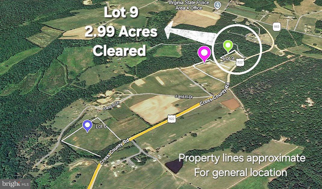 2.99 acres. Clear and Level. Save money not having to clear your lot. NO HOA .  Two miles from Interstate 64 making a quick commute to anywhere. Take a look and see if this is your place in the world. More photos and plat on the way! See you soon!