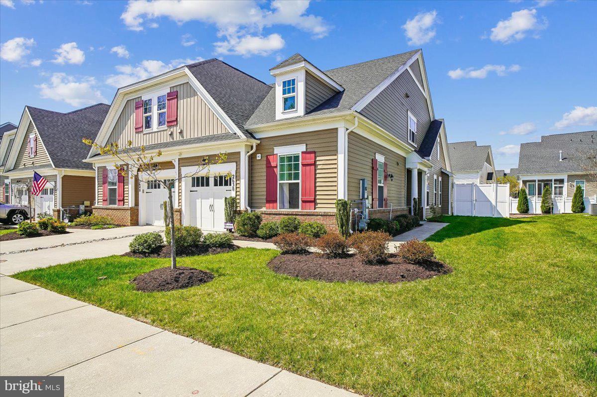 Welcome to The Watershed at Two Rivers!

This stunning villa is one of the largest Classic homes in the community, offering exceptional value in one of the most desirable communities in Anne Arundel County.

This villa provides comfort, privacy, and effortless living in beautifully upgraded living  space; offering a warm first impression and a layout designed for both relaxation and connection. Indulge in luxury with upgrades galore: granite countertops, a porcelain farmer’s sink, elegant tiled bathrooms, ceiling fans and warm hardwood flooring throughout.

Step inside from your single car garage so you never have to worry about the weather.

The open kitchen connects naturally to the main living spaces. The dining area opens to a charming loft above, adding architectural interest and flexibility. With built-in bookcases and space for a home office or reading nook, the loft is ideal for work or hobbies. The bright living room features a cozy fireplace and opens directly to the patio, creating seamless indoor-outdoor flow. The primary suite offers a peaceful escape. The additional bedroom provides versatility for guests or workspace.

This villa offers a fully-fenced backyard retreat with exceptional privacy—complete with an outdoor built-in kitchen grill and pergola-covered seating area, and low-maintenance paved patio. It’s perfect for entertaining or quiet enjoyment. The included irrigation system keeps your outdoor space lush and inviting.

This isn’t just a home, it’s a lifestyle choice and one of the best values in Two Rivers--designed for comfortable everyday living and easy entertaining. Come see for yourself!