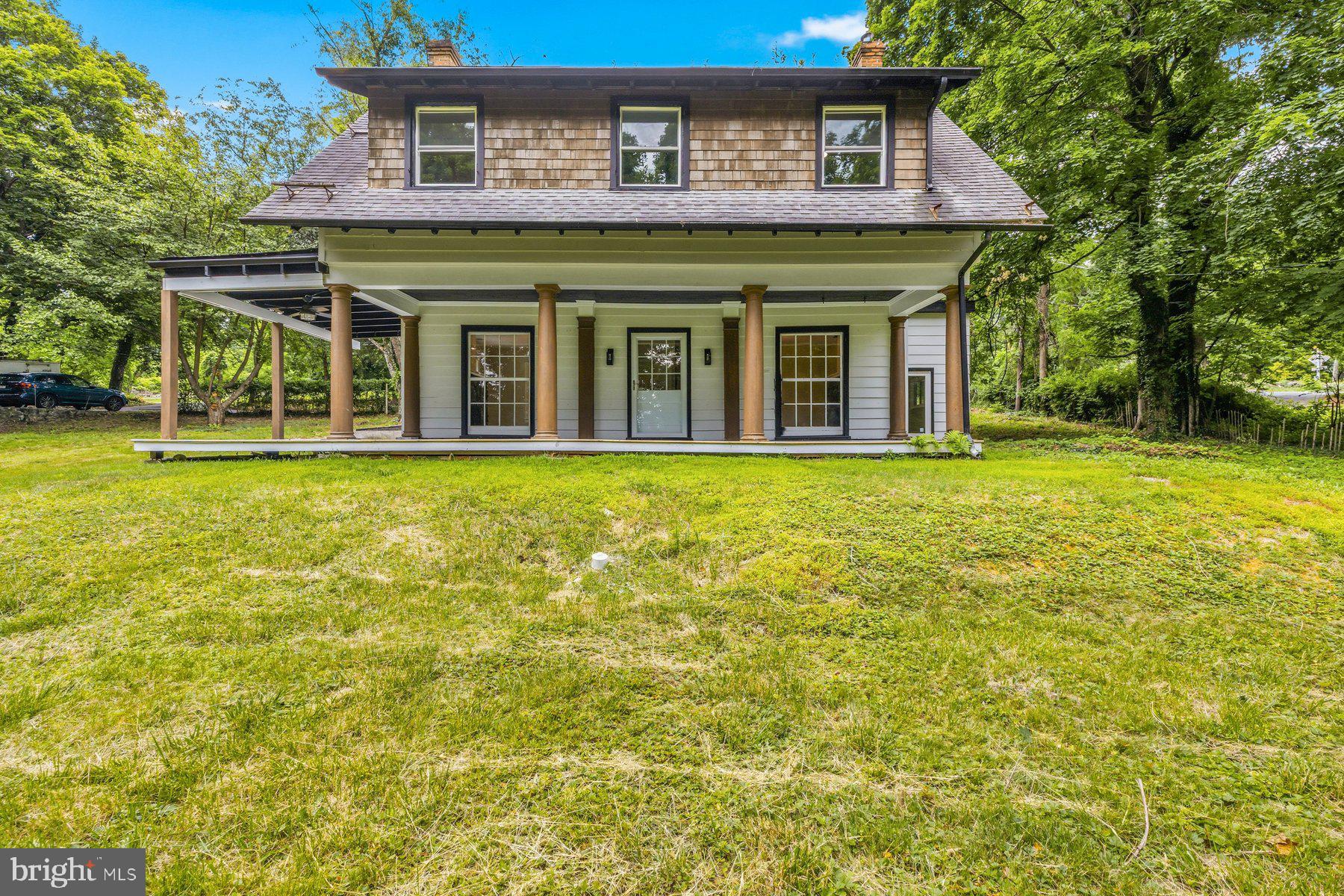 Large Remodeled Colonial on nearly a 3/4 acre lot with public water/sewer!  This 4 bedroom/2 full bath home is loaded with charm offering a wrap around porch, attached oversized 2 car garage and a large half circular driveway with separate parking pad.  Inside you'll find a new kitchen with white shaker cabinets/SS appliances/tiled backsplash/quartz countertops and off the kitchen there is a huge family room with slider to the rear yard.  The main floor also features a large dinning room and living room both with wood burning fireplaces.  On the 2nd floor you'll find 4 large bedrooms including a massive owners suite with walk in closet and an oversized hall bath with custom dual vanity!  Other features include a new HVAC system, new flooring throughout, fresh paint and many new windows.