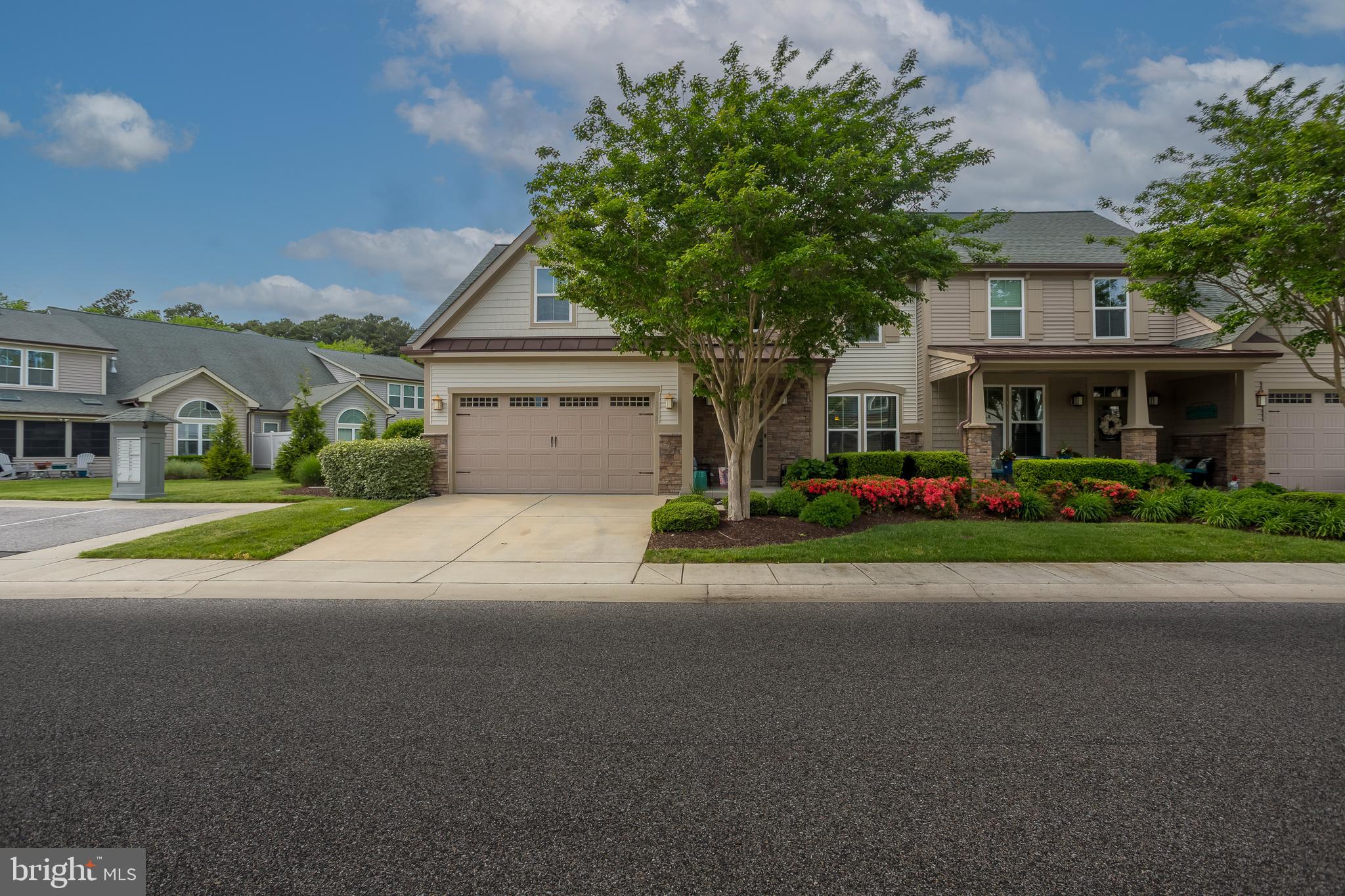 New Price • End Unit • First-Floor Primary Suite • Expanded Paver Patio

Enjoy one of Forest Landing's larger floor plans in this beautifully maintained end-unit home located on a quiet cul-de-sac. Offering approximately 2,400 square feet, 4 bedrooms, and 2.5 baths, the home combines spacious living areas with thoughtful design and resort-style community amenities.

The dramatic two-story great room is filled with natural light and features a gas fireplace with custom built-ins, creating an inviting gathering space. The gourmet kitchen offers granite countertops, stainless steel appliances, ample workspace, and seamless flow for everyday living and entertaining.

The first-floor primary suite provides the convenience of main-level living, while the second floor offers three additional bedrooms, a spacious loft overlooking the great room, and a flexible bonus room ideal for a media room, home office, fitness space, or guest retreat.

Outdoor living has been enhanced with a newly added paver patio, providing the perfect setting for relaxing or entertaining. As an end-unit, the home also benefits from additional privacy and open space.

Forest Landing residents enjoy a clubhouse, outdoor pool, fitness center, tennis courts, walking paths, and lawn care, all just minutes from Bethany Beach, dining, golf, and coastal attractions.

A pre-listing home inspection has been completed and is available for buyer review.