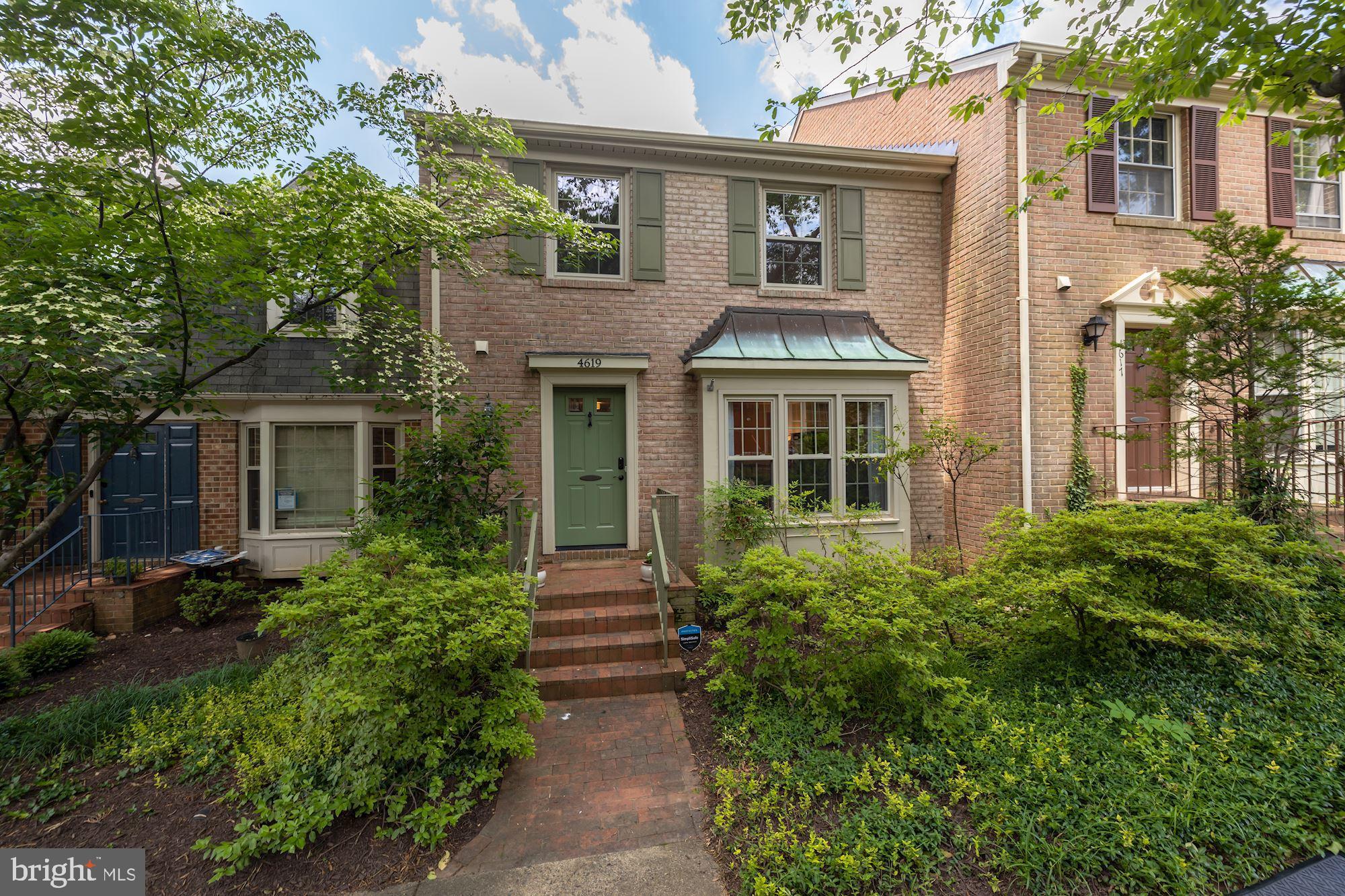 Light-filled, all-brick townhouse with a quiet setting that's only a short walk to Ballston! The main level offers hardwood floors and crown molding with a large living room, formal dining room and an eat-in kitchen with granite counters, stainless steel appliances and a breakfast nook with a bay window. Upstairs, there is an expansive primary suite with a walk-in closet and en suite bath. Two additional bedrooms and a full bath complete this level. The renovated, walkout lower level features a spacious recreation room, laundry room and a powder room. French doors from the recreation room lead to the private and fully-fenced rear patio with pavers. Updates include a new roof, new exterior doors, new appliances and more. Close to Lubber Run Park, Ballston Metro and many restaurants and shops. Includes two parking spaces.