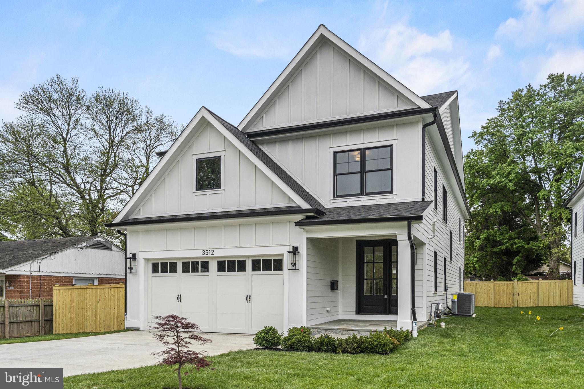 Built in 2024 by ERB Properties, this 6-bedroom, 4.5-bath Craftsman offers over 5,300 square feet of beautifully finished living space in the heart of Kensington, within the Walter Johnson school cluster. Designed for both everyday living and effortless entertaining, the home features a seamless open-concept layout, a rare flat, fully fenced backyard, and a location just moments from the shops and restaurants of downtown Kensington.

The main level is bright and expansive, anchored by a chef’s kitchen with waterfall island, high-end appliances, and natural flow into the family room with fireplace and outdoor patio, creating the ideal indoor-outdoor connection. A functional mudroom off the attached garage adds everyday convenience.

Upstairs, the primary suite is a true retreat with tray ceilings, dual walk-in closets, and a spa inspired bath. Three additional bedrooms, a upstairs laundry, and two full baths complete the upper level.

The fully finished lower level offers exceptional versatility with a large recreation space, wet bar, two additional bedrooms, and a full bath—perfect for guests, a gym, or work-from-home flexibility.

Combining clean, modern finishes with a highly functional layout and a walkable lifestyle, this home delivers style, comfort, and convenience in one of Montgomery County’s most desirable neighborhoods.