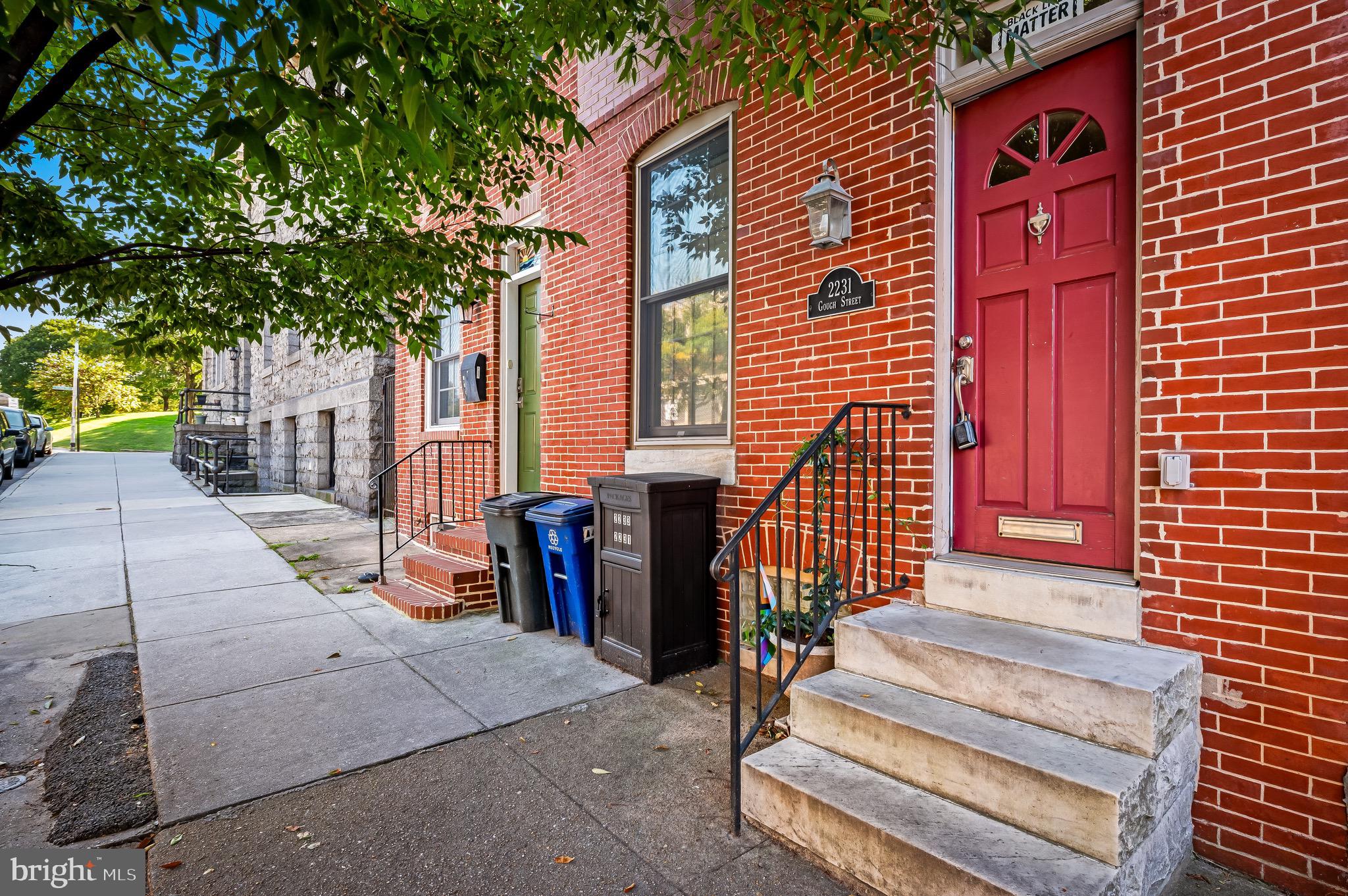 Historic charm meets city living in the heart of Upper Fells Point! Ideally located just half a block from Patterson Park, this beautifully maintained home offers the perfect blend of original character and modern convenience. Featuring two spacious bedrooms, two full baths, and a convenient half bath, this home boasts exposed brick walls, hardwood floors throughout, decorative fireplaces, and abundant natural light.

The main level offers a welcoming living room, a separate dining area, a large kitchen with plenty of cabinet and counter space, and a versatile flex room that can serve as a home office, sitting room, or additional dining space. Upstairs, both generously sized bedrooms feature their own full bathrooms, providing comfort and privacy.

Enjoy outdoor living with both a private rear yard and a rooftop deck offering additional space to relax or entertain. The finished front basement is ideal for a family room, gym, or office, while the rear basement provides excellent storage.

Located just steps from Patterson Park and minutes from Fells Point's waterfront, restaurants, shops, and nightlife, this home also offers convenient access to Johns Hopkins Hospital, I-95, downtown Baltimore, and Canton. Whether you're looking for a vibrant city lifestyle or a charming historic neighborhood, this home delivers the best of both.