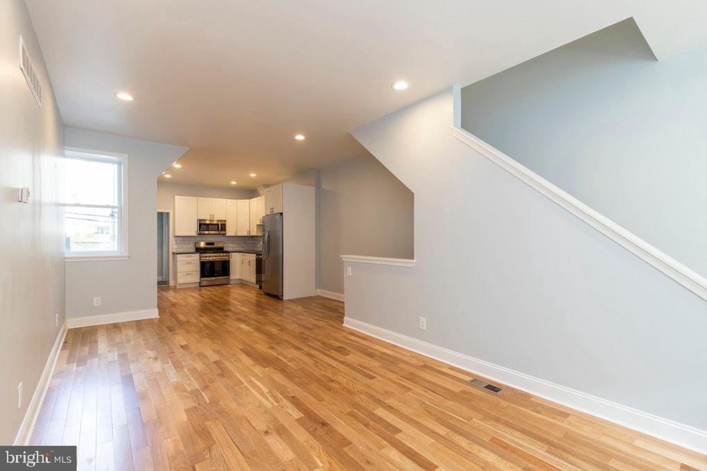 *Available 7/1*

Beautifully renovated 3 bed, 1 and a half bath Point Breeze home with a full, finished basement and central A/C & heat in an ideal location. First floor, with high ceilings and hardwood floors, features a spacious living room, dining area and kitchen with stainless steel appliances, quartz countertops and ample white shaker cabinetry. This level also has a half bath as well as a newly fenced back area ideal for a grill. On the second floor, find three well-sized bedrooms and a spacious hall bathroom with modern tiled bath. The fully finished basement is perfect for a bonus living space as well as a laundry area (washer and dryer included) and is large enough for plenty of storage as well. The home is steps from all the dining, retail, and nightlife in both Point Breeze and Graduate Hospital, as well as convenient to all major highways and public transit.

Lease Terms: Generally, 1st month, and 1 month security deposit due at, or prior to, lease signing. Other terms may be required by Landlord such as last month’s rent upfront. $65 application fee per applicant. Tenants are responsible for: electricity, gas (if applicable), cable/internet and $10/mo technology fee. Water is a flat monthly fee of $90. Additional fees or requirements may be applicable for units with Homeowners or Condo Associations. Landlord Requirements: Applicants to make 3x the monthly rent in verifiable gross income, credit history to be considered, no evictions within the past 5 years, and must have a verifiable rental history with on-time rental payments. Exceptions to this criteria may exist under the law and will be considered. Cosigners will be considered.

*1 dog permitted with $500 non-refundable deposit or 1 cat permitted with $350 non-refundable deposit.