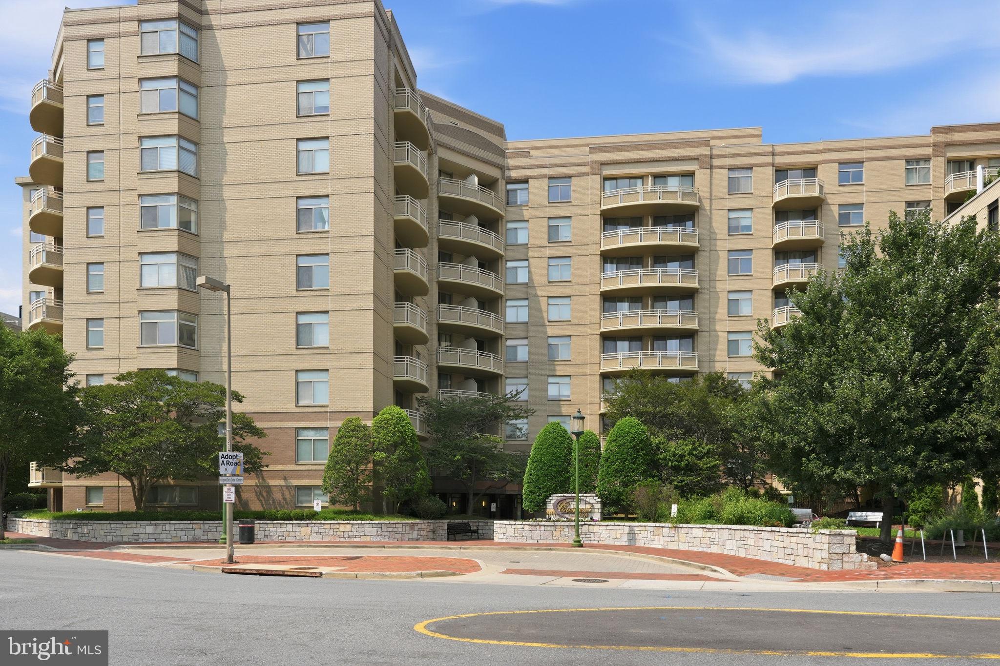 Welcome to this beautifully maintained 2-bedroom, 2-bath condominium offering the perfect blend of comfort, convenience, and an unbeatable location in the HEART of downtown Bethesda just steps from METRO and future purple line. This inviting home features a bright, open layout with hardwood floors, a well-appointed kitchen with stainless steel appliances, an in-unit washer and dryer, and generous closet space throughout. Enjoy the ease of first-floor living with secure building access and the rare bonus of two assigned garage parking spaces. Just moments from Bethesda Row, the Metro, shops, restaurants, parks, and entertainment, this home puts everything Downtown Bethesda has to offer right outside your door.