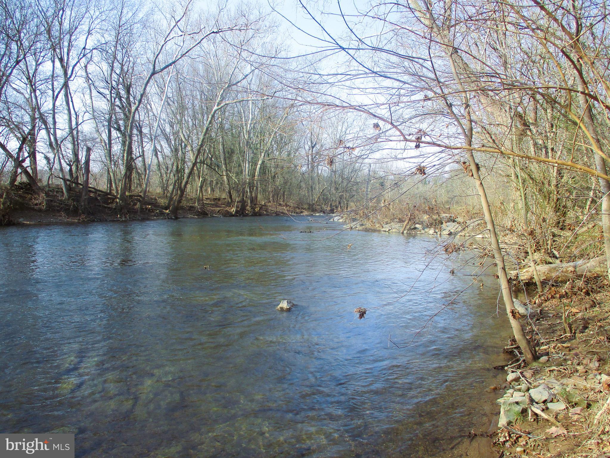 North Fork Shenandoah River frontage parcel. Improved house site over looking Shenandoah River. House site is well above flood plain, so no issue with flooding. Site is improved by paved driveway, landscaping. Nice road down to River bottom suitable for golf cart. Nice level river bottom with quality grass and gentle moving water suitable for launching canoe to float the river for any distance, fishing, or water play. Site has water and sewer taps paid to Mt. Jackson with lines into former house location.   House site offers elevation for a walkout basement.  Also, LP tank in ground goes with property. Appears to be over 50% full. Elevation of site offers additional vistas across to Massanutten Mtns approximately 1 mile from site. Lovely view is over level farm land on opposite side of river from subject.   Very rare find of improved river front site offering quality water access and easy of building with no issue of complicated septic systems or well issues.  The existing paid water and sewer features will save thousands in building cost.  Show at your pleasure.  Property corners recently marked by surveyor.
