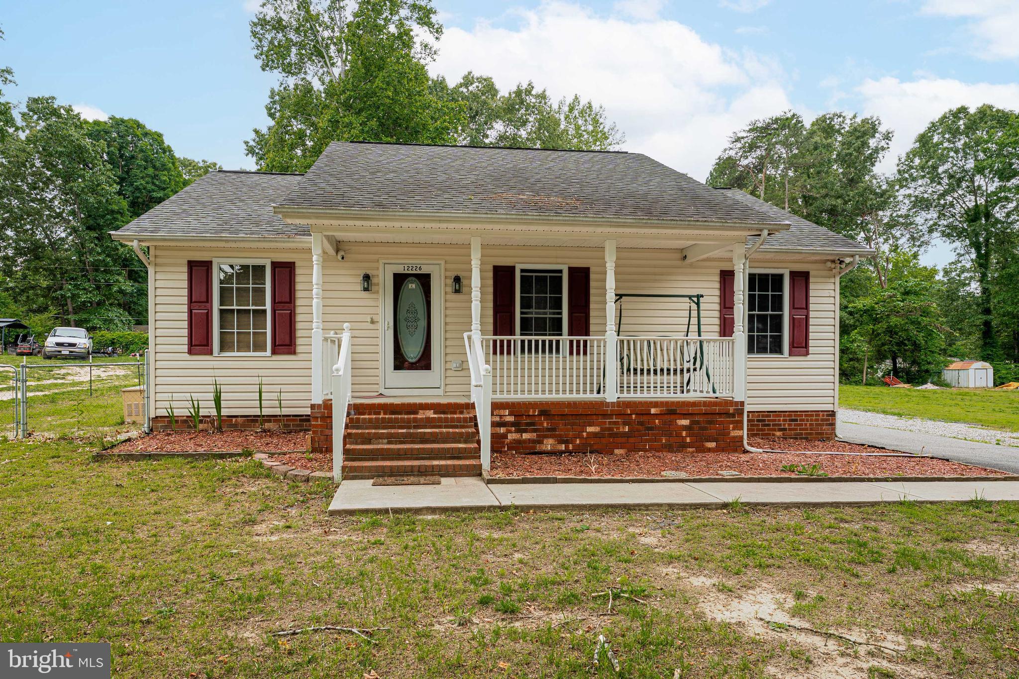 SELLER OFFERING CLOSING COST ASSISTANCE WITH AN ACCEPTABLE OFFER. PROPERTY MAY QUALIFY FOR USDA FINANCING (BUYER TO VERIFY ELIGIBILITY). DOWN PAYMENT ASSISTANCE AND GRANT PROGRAMS MAY BE AVAILABLE.

DOUBLE LOT (lots 117 and 118 combined). DETACHED WORKSHOP. MOVE-IN READY. SELLER  

Welcome to 12226 Bristlecone Lane, a rare fully cleared double-lot opportunity in Caroline Pines offering space, flexibility, and convenience.

This well-maintained home features 3 bedrooms and a bright sunroom/flex space ideal for a home office or additional living area. The layout provides comfortable everyday living with room to grow.

Outside, enjoy a fully fenced yard, garden area, and a detached garage/workshop perfect for hobbyists, contractors, or extra storage. The additional cleared lot provides usable space for entertaining, recreation, or future possibilities.

Located just minutes from I-95, Kings Dominion, Meadow Event Park, and the upcoming Kalahari Resort, commuting to Fredericksburg, Richmond, or DC is convenient and straightforward.

Residents enjoy Caroline Pines amenities, including a community pool, a lake with beach access, a clubhouse, a gym, playgrounds, and walking trails.

A rare blend of space, flexibility, and value in a growing area.