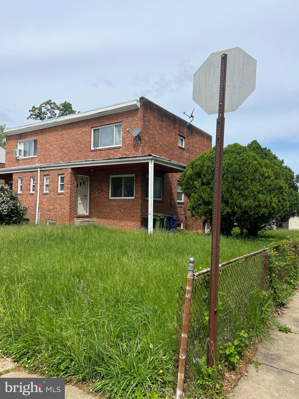 Remarkable simi-detached home in West Baltimore  fell into disrepair. A fabulous 3 bedroom home with 1.5 bath. The basement is full  and open.  Bay windows face this stellar corner lot. The potential is substantial . This is offered as a SHORT SALE. Seller will make  no repairs and the property  is sold as is with out any warranties or guarantees.  We ask that you enter at your own risk . Some of the floors are weak. No Utilities are on. Bring a flash light. Reno loans work best No FHA Buyers.