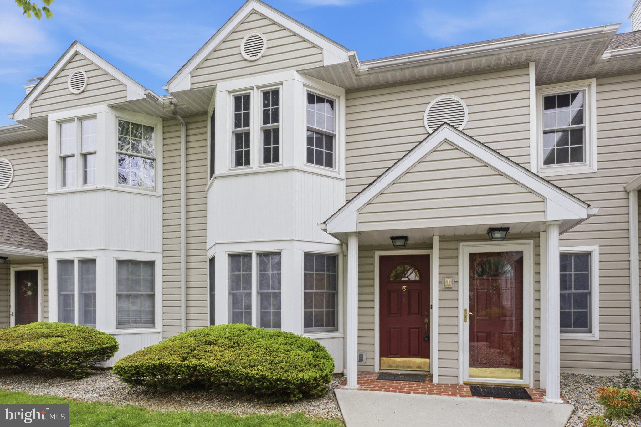 Welcome to this first-floor condo in the sought-after Heritage Place community. This inviting home features 2 spacious bedrooms and 2 full bathrooms, thoughtfully arranged in a functional, open layout. A welcoming foyer leads you into the main living space, with the primary suite privately situated to the left. Enjoy the ease of an attached garage with direct access through the laundry room into the kitchen—perfect for everyday convenience. The bright and airy living and dining areas flow seamlessly together, centered around a cozy gas fireplace that adds both warmth and character. The primary bedroom offers a peaceful retreat with its own full bath and a generous walk-in closet. A second bedroom and full bath provide flexibility for guests, a home office, or additional living space. Step outside to your private patio just off the living room—ideal for morning coffee or relaxing at the end of the day. Additional highlights include central air conditioning and gas heat to keep you comfortable year-round. The condo association takes care of exterior maintenance, lawn care, snow removal, trash, and common areas, allowing you to enjoy a truly low-maintenance lifestyle. Conveniently located in Muhlenberg Township, you’ll be just minutes from shopping, dining, and recreation.