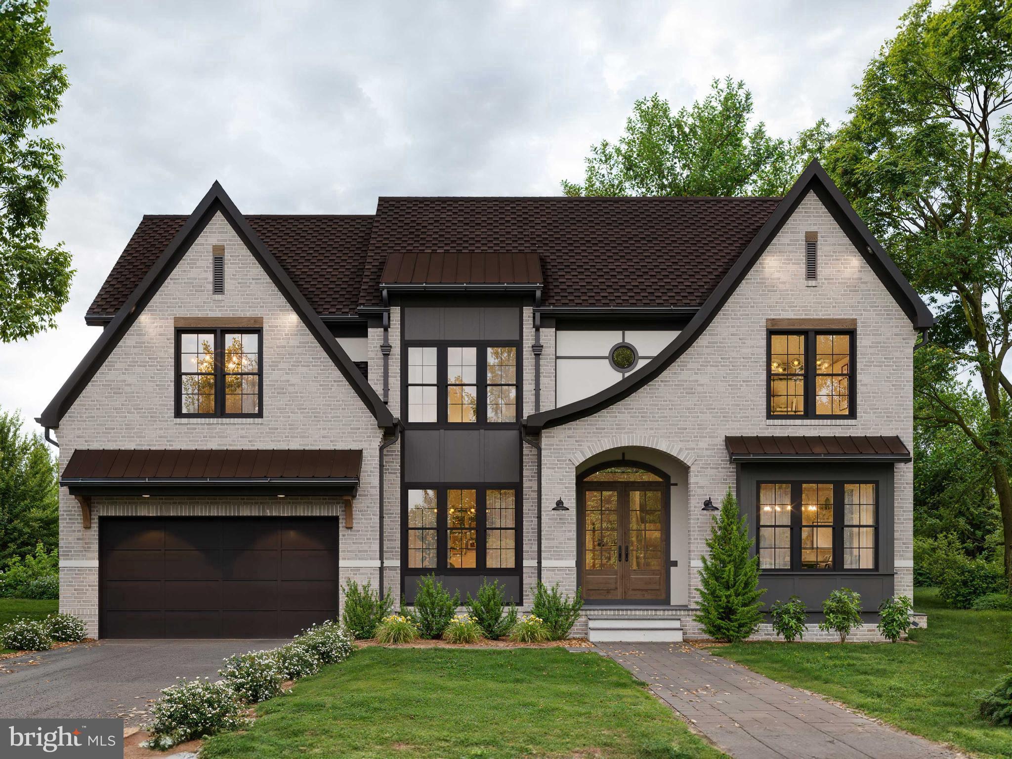Exquisite NEW construction home by Classic Homes of MD is set to be end of summer 2026 - it embodies the perfect blend of luxury and comfort. With a stunning Tudor architectural style, this residence promises an exclusive lifestyle that is both inviting and sophisticated. Expansive open floor plan seamlessly connects the living spaces, creating an atmosphere of warmth and togetherness. The gourmet kitchen is a chef's dream, featuring upgraded countertops, an oversized island, and top-of-the-line stainless steel appliances, including a commercial-grade built-in range. The home boasts six generously sized bedrooms, each designed with en suite baths. The primary suite is a true retreat, complete with a luxurious bathroom featuring a soaking tub and separate shower, and large vanity. Walk-in closets provide ample storage, ensuring that everything has its place. The family room, conveniently located off the kitchen, is perfect for relaxation or entertaining, while the formal dining room sets the stage for memorable gatherings. Step outside to discover a lovely patio and flat lot, offering a serene suburban setting.  Located near the heart of downtown Bethesda, this home is just a short distance from public transportation options, making commuting a breeze. Embrace the opportunity to make this stunning residence your own and experience the ultimate in high-end living.