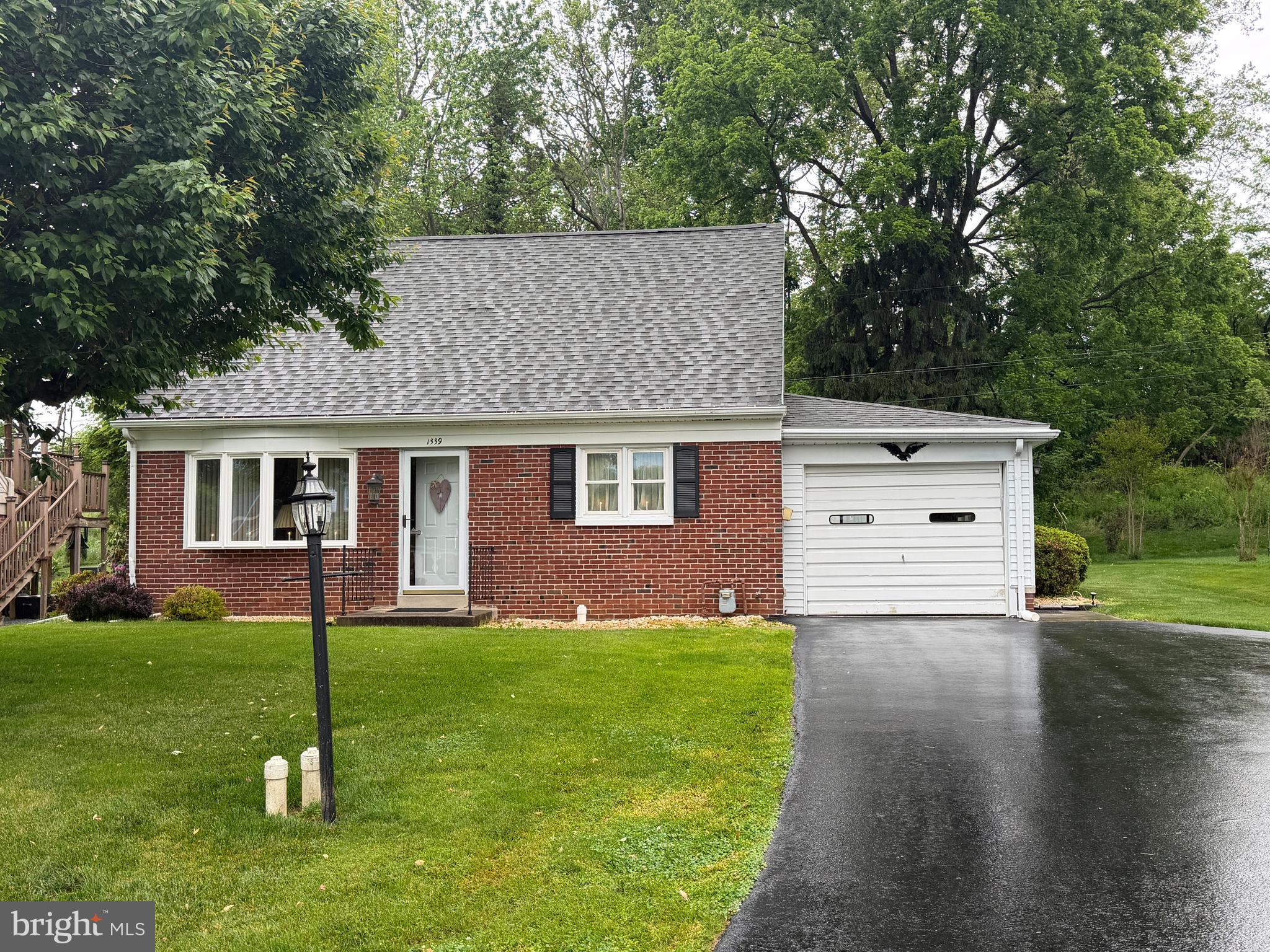 Come check out this cute home in a Lovely location that has been well cared for. There are hardwood floors under the carpet, 2 Bedrooms on the main floor, or one could be a formal dining room, and another bedroom on the second floor with half bath. There is a full concrete basement with a finished family room, and laundry area. This property has a nice private backyard adjoining a wooded area. This property is being sold at Auction on Saturday, June 27, at 12 noon at the property location. The price listed is the recommended starting bid. With any questions feel free to call the listing agent who is the auctioneer.