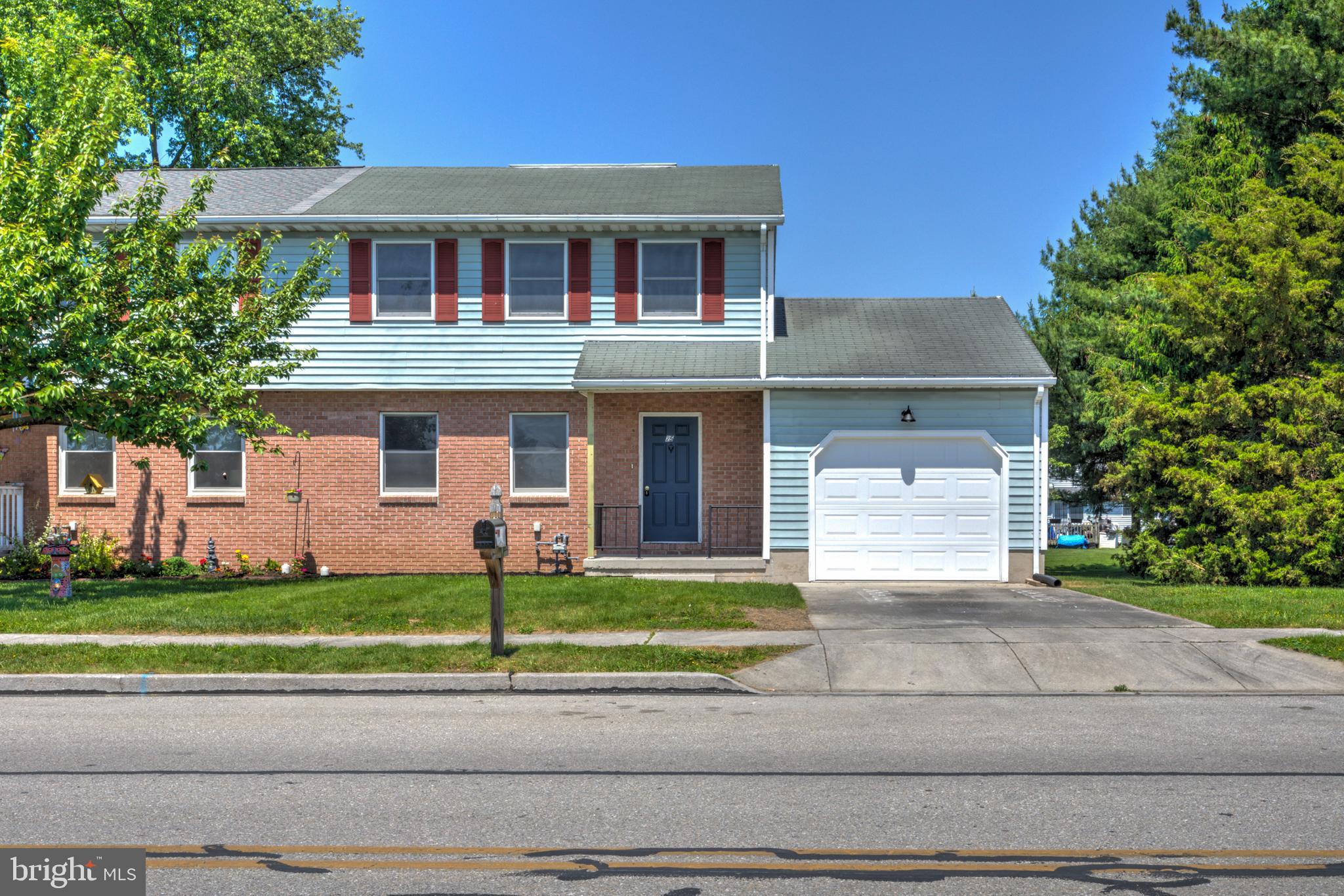 Welcome to this freshly updated 3 bedroom, 1.5 bathroom semi-detached home in the central Hanover area - a location known for its easy access to shopping, dining, and major commuter routes while still offering a comfortable neighborhood atmosphere! All new paint, flooring, and fixtures have given the home a bright and refreshed feel for its next owner. The open living room features new carpeting and flows seamlessly into the combined kitchen and dining area, creating an inviting space for both everyday living and entertaining. The kitchen has been enhanced with durable quartz countertops and stainless steel appliances. A first floor laundry area and powder room add convenience, along with direct access to the attached garage. Outside, a covered back deck overlooks a tranquil and flat yard, ideal for relaxing or hosting gatherings. Upstairs offers three comfortable bedrooms with cozy carpeting and an updated full bathroom with a tub/shower combination. The unfinished basement is clean and provides excellent storage space. This move-in ready home offers the perfect blend of updates, practical features, and a highly convenient location; come check it out!