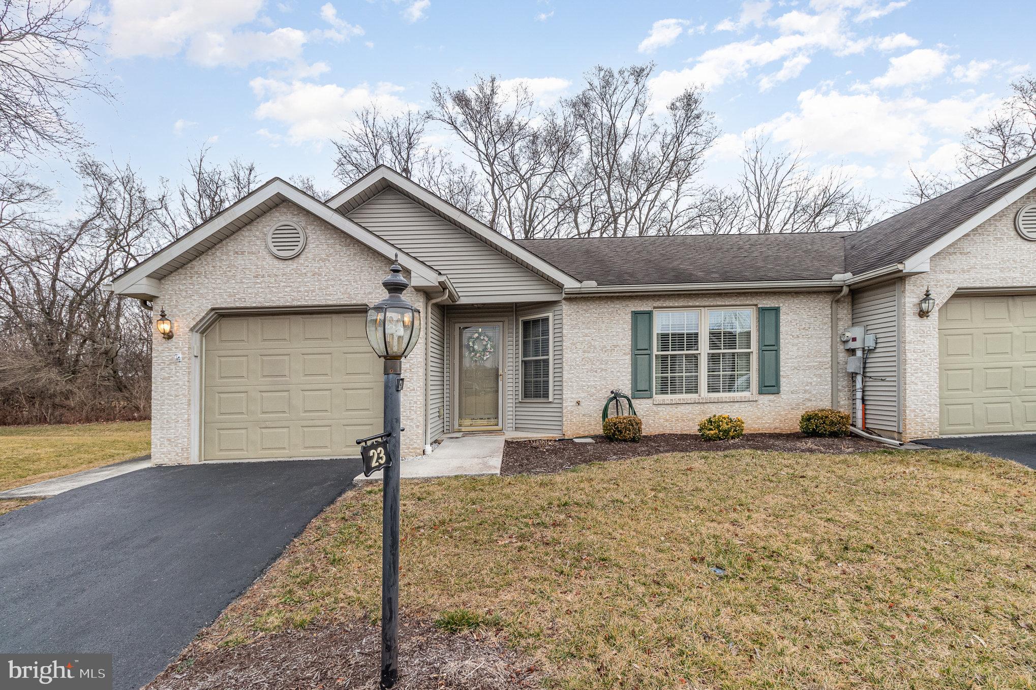 Great end unit townhome in a desirable community.  This 2 bedroom 2 bathroom home offers an efficient layout with a large living room, organized kitchen and dining room.  The attached garage offers convenient entry to the home while protecting your vehicle from the elements.  The covered cement patio off the dining room provides an enjoyable setting to  entertain afternoon drinks or outdoor dining.  Take a look at this home today!