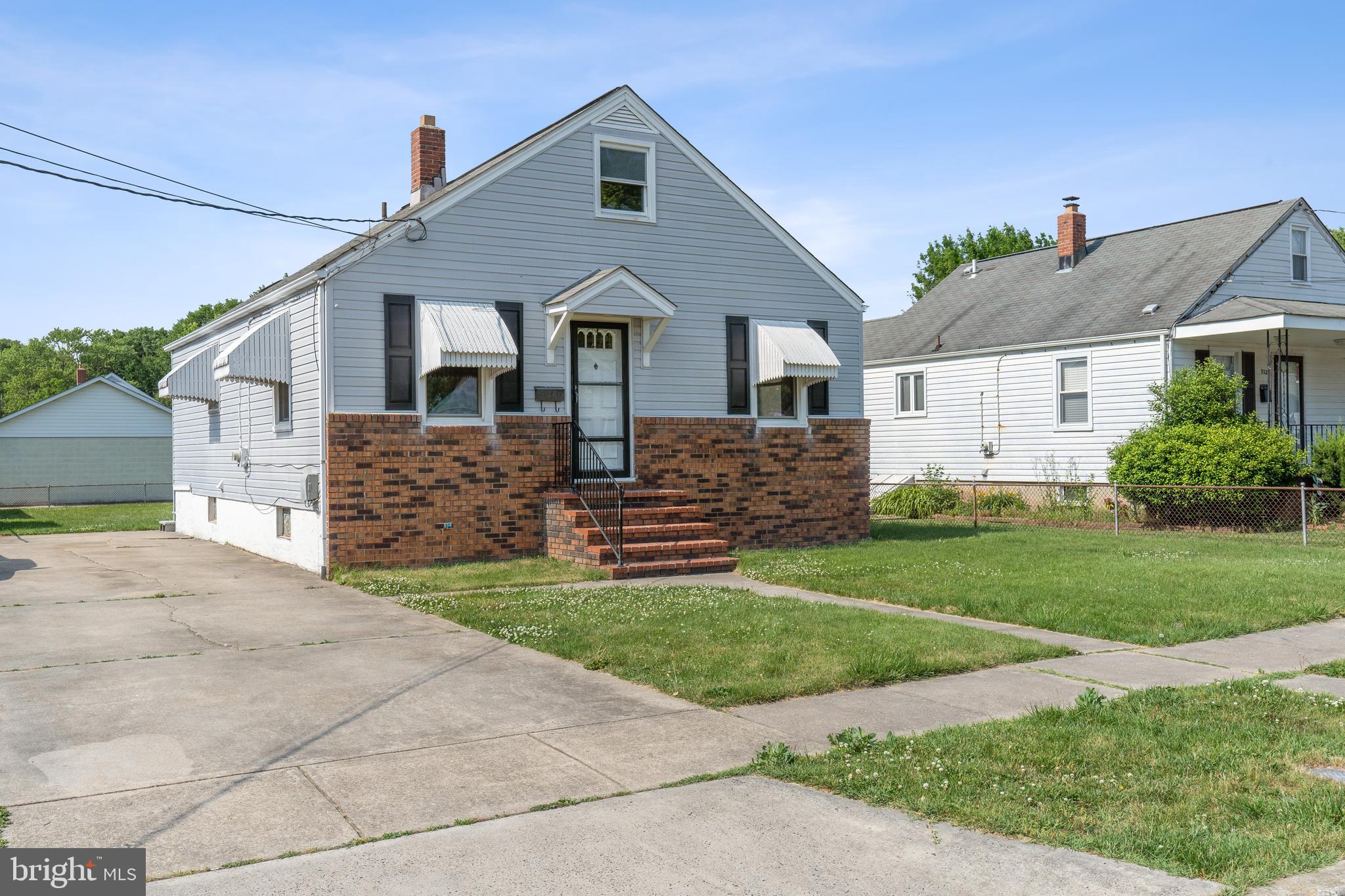 Wonderfully updated and tastefully designed 3 bedroom, 2 bath cape cod with a second floor master suite. From granite counter tops to stainless appliances this house shows well from top to bottom. Home features a finished basement, hardwood floors,  custom ceramic surrounds, updated HVAC and first floor and basement laundry hookups. The exterior boasts a large driveway and level back yard along with partial brick front and stairs. This home is move in ready and is just waiting for your final touches. Easy to show and feel free to contact listing agent at any time. Schedule with showtime.