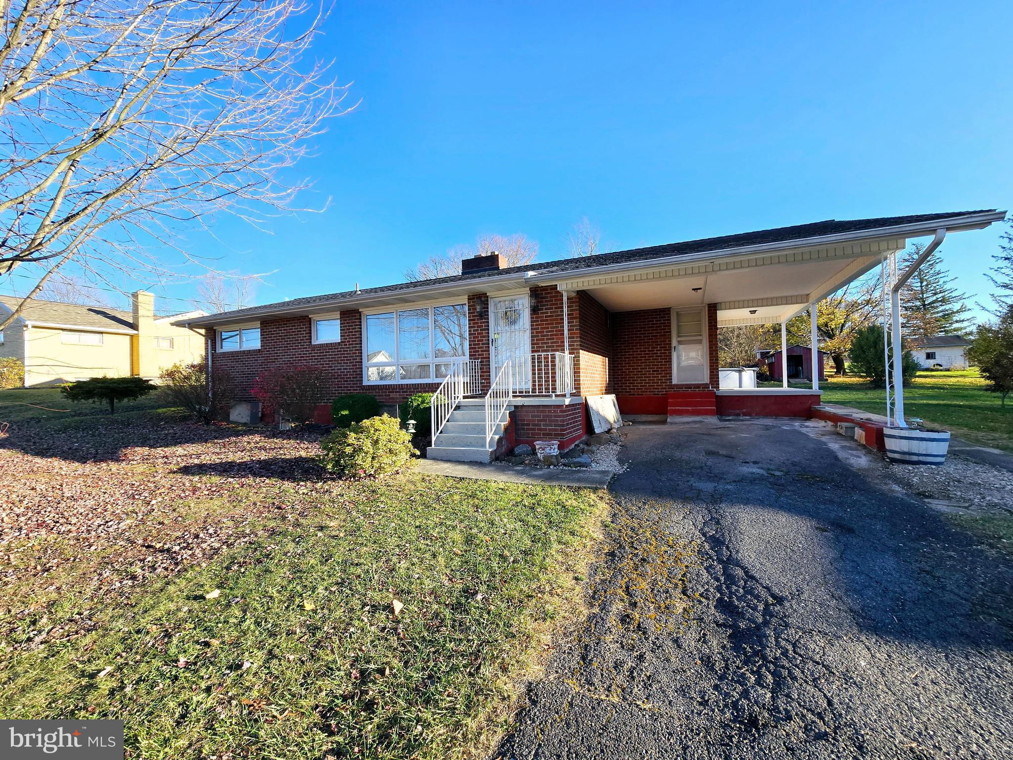 Adorable brick ranch in Cresaptown just minutes from LaVale & a quick drive to Cumberland or Frostburg. Nicely landscaped level yard. The living features a wood burning fireplace and it flows into the spacious kitchen and separate dining area. There is access to the dining room from the side porch/carport area. There are 3 bedrooms and a full bathroom. The basement is unfinished but offers plenty of storage!