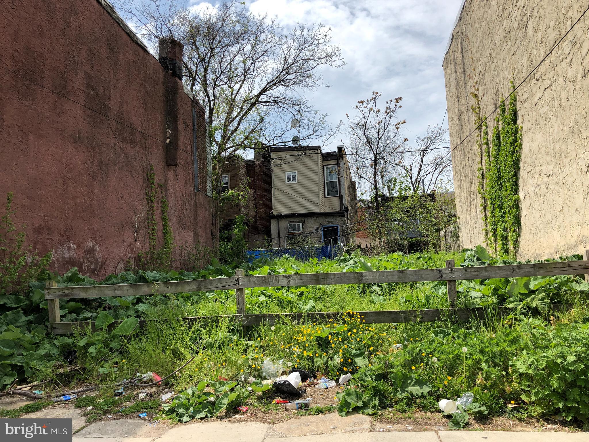 Lot Size 14' x 50' ,   Zoned  RSA5
This property can also be purchased as a package of 4 lots.
 Lots included are:
 PAPH2264554 1855 N 24th St 19121
 PAPH2264546 2456 N Natrona St 19132 (This lot)
 PAPH2264550 1813 N Ringgold St 19121 
PAPH2264534 2906 Page St 19121