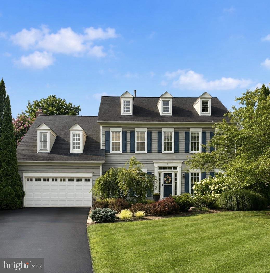 OPEN HOUSE SAT 7/25 12-2 AND SUN 7/26 12-2! Welcome to 8 Haller Court — a stunning colonial tucked into the sought-after Elizabeth's Delight neighborhood, where classic curb appeal meets serious upgrades. This 4-bedroom, 3.5-bath beauty isn't just move-in ready — it's ready to impress. Step inside to beautiful hardwood floors, fresh paint and new carpet. The main level boasts a beautiful private office, a stunning kitchen, a formal living room, a dining room/pub, and a great room that opens to the oversized screened in porch that looks out to the pool and patio. Upstairs the grand primary suite offers a spacious walk-in closet, a large, well-appointed bathroom complete with vanity and a soaking tub. The primary suite even offers an attached bonus sitting room which gives you a reading nook, private retreat, or even a second home office. Three additional generously sized bedrooms share an updated full bathroom — giving you plenty of space for guests. The walk-out partially finished basement delivers where it counts — a beautiful full bath, a large open room to gather with carpet and LVP flooring, and a discrete unfinished room to keep storage out of sight. Out back, your own private pool awaits, flanked by an oversized screened-in porch and a patio ready  for nights by the fire pit.  Beautiful landscaping wraps the front and rear yards alike, turning the private backyard into a true oasis retreat.  A recently updated roof and windows mean all you have to do is move in and start living.  Outside your door, Poolesville delivers like nowhere else — top-ranked Poolesville High School voted #1 in Maryland, the breathtaking Agricultural Reserve right at your fingertips, beautiful parks, and an unbeatable commute with MARC Train just about 5 miles away seamlessly connecting you to Rockville, Bethesda, Northern Virginia, DC, and Frederick. The listing agent is always available to answer questions and happy to show your pre-qualified clients once it hits the market. Homes like this in Elizabeth's Delight don't sit long. Get ready.