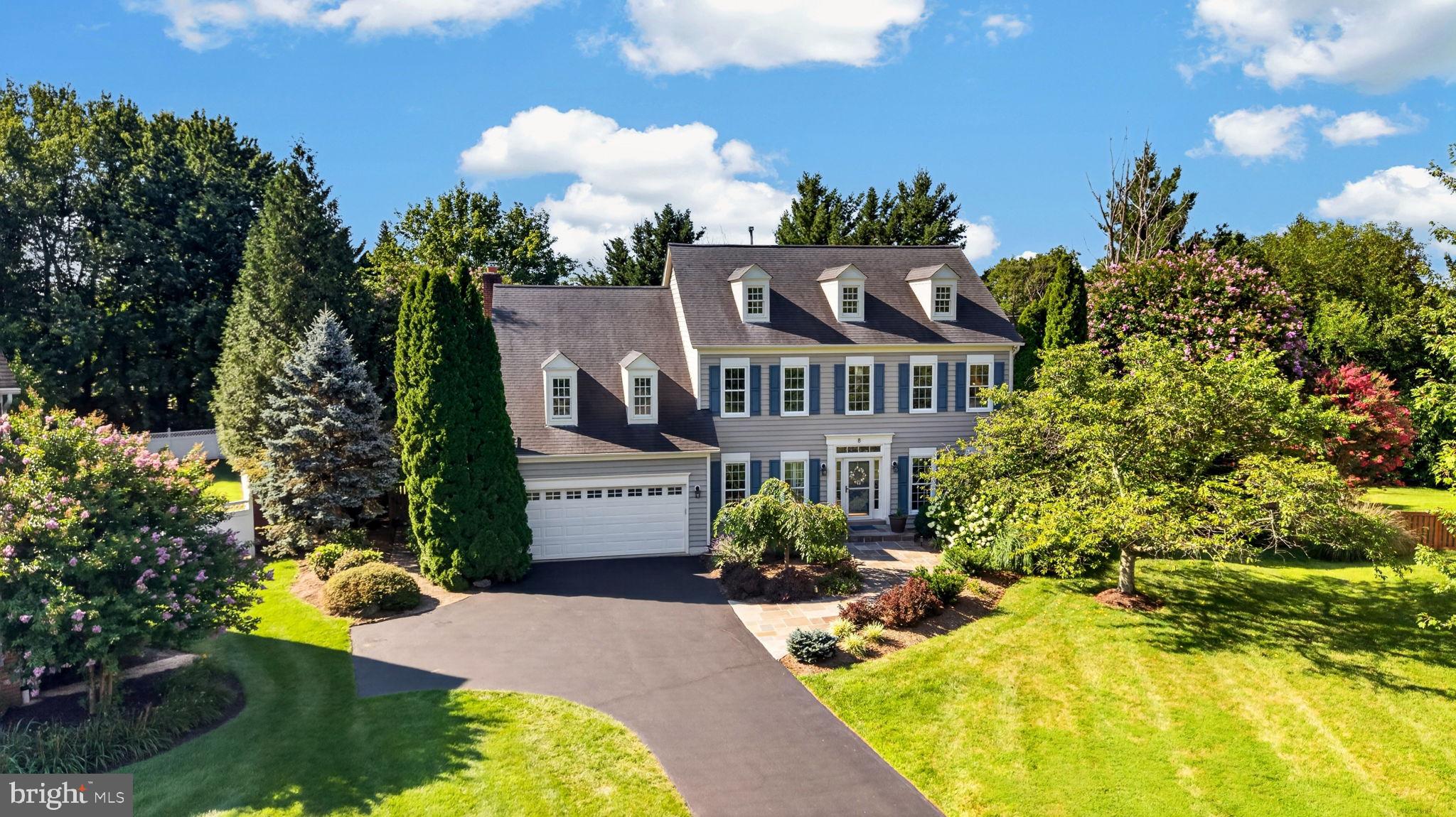 OPEN HOUSE SAT 7/25 12-2 AND SUN 7/26 12-2! Welcome to 8 Haller Court — a stunning colonial tucked into the sought-after Elizabeth's Delight neighborhood, where classic curb appeal meets serious upgrades. Bonus it has a POOL!!! This 4-bedroom, 3.5-bath beauty isn't just move-in ready — it's ready to impress. Step inside to beautiful hardwood floors, fresh paint and new carpet. The main level boasts a beautiful private office, a stunning kitchen, a formal living room, a dining room/pub, and a great room that opens to the oversized screened in porch that looks out to the pool and patio. Upstairs the grand primary suite offers a spacious walk-in closet, a large, well-appointed bathroom complete with vanity and a soaking tub. The primary suite even offers an attached bonus sitting room which gives you a reading nook, private retreat, or even a second home office. Three additional generously sized bedrooms share an updated full bathroom — giving you plenty of space for guests. The walk-out partially finished basement delivers where it counts — a beautiful full bath, a large open room to gather with carpet and LVP flooring, and a discrete unfinished room to keep storage out of sight. Out back, your own private pool awaits, flanked by an oversized screened-in porch and a patio ready  for nights by the fire pit.  Beautiful landscaping wraps the front and rear yards alike, turning the private backyard into a true oasis retreat.  A recently updated roof and windows mean all you have to do is move in and start living.  Outside your door, Poolesville delivers like nowhere else — top-ranked Poolesville High School voted #1 in Maryland, the breathtaking Agricultural Reserve right at your fingertips, beautiful parks, and an unbeatable commute with MARC Train just about 5 miles away seamlessly connecting you to Rockville, Bethesda, Northern Virginia, DC, and Frederick. The listing agent is always available to answer questions and happy to show your pre-qualified clients once it hits the market. Homes like this in Elizabeth's Delight don't sit long. Get ready.