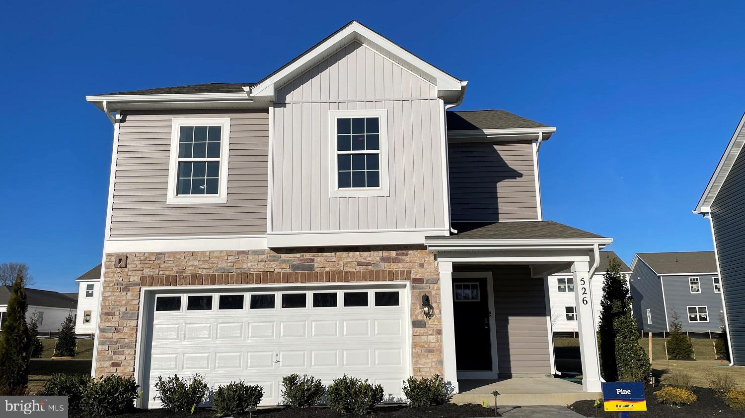 106 Charing Cross Drive is a spacious new home in Stephens City, VA. The Pine floorplan features a finished basement rec room, bedroom, and full bathroom. The kitchen is equipped with granite counters, stone grey cabinets, stainless steel appliances, and a walk-in pantry. The first floor also features an expanded dining area and a powder room. The upper floor offers 4 additional bedrooms including a spacious owner's suite with private bath, two walk-in closets, and a convenient bedroom level laundry.
West Wind offers convenient access to I-81 and all major commute routes. Community features a playground, and large open park area. Featuring America's Smart Home, D.R. Horton keeps you close to the people and places you value most. Simplify your life with a dream home that features hands-free communication, remote keyless entry, video doorbell, and so much more! It’s a home that adapts to your lifestyle. And with D.R. Horton's simple buying process and ten-year limited warranty, there's no reason to wait. April move-in. Up to $6,500 total closing cost is tied to the use of DHI Mortgage. *Photos, 3D tours, and videos are representative of plan only and may vary as built.*