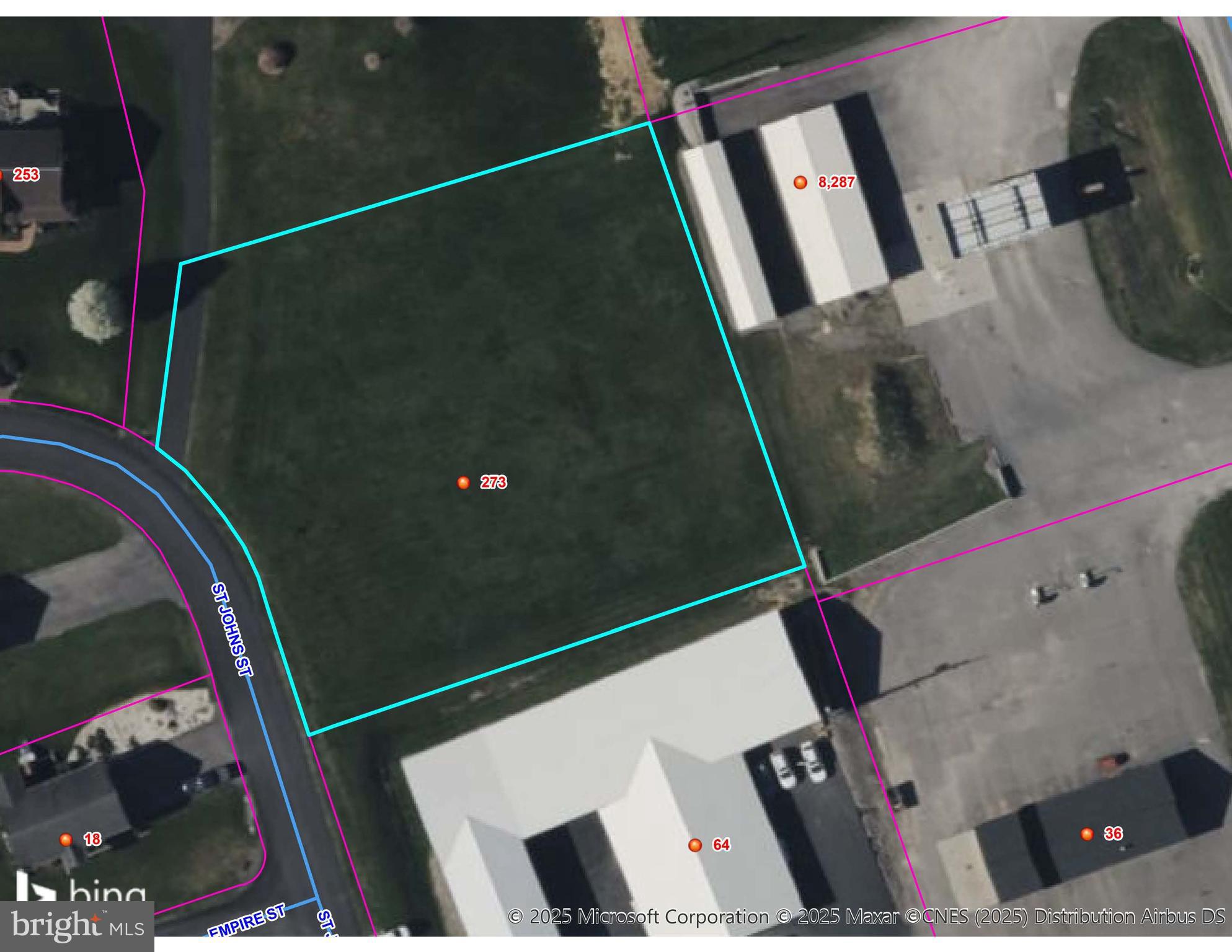 .87 (38,266 sq ft) acre building lot located in Mt Pleasant Mills just off Rt 104. Could be used for commercial or residential as there is no zoning. Property is approved to build on but buyers must provide plan for final approval. Public sewer and water available.