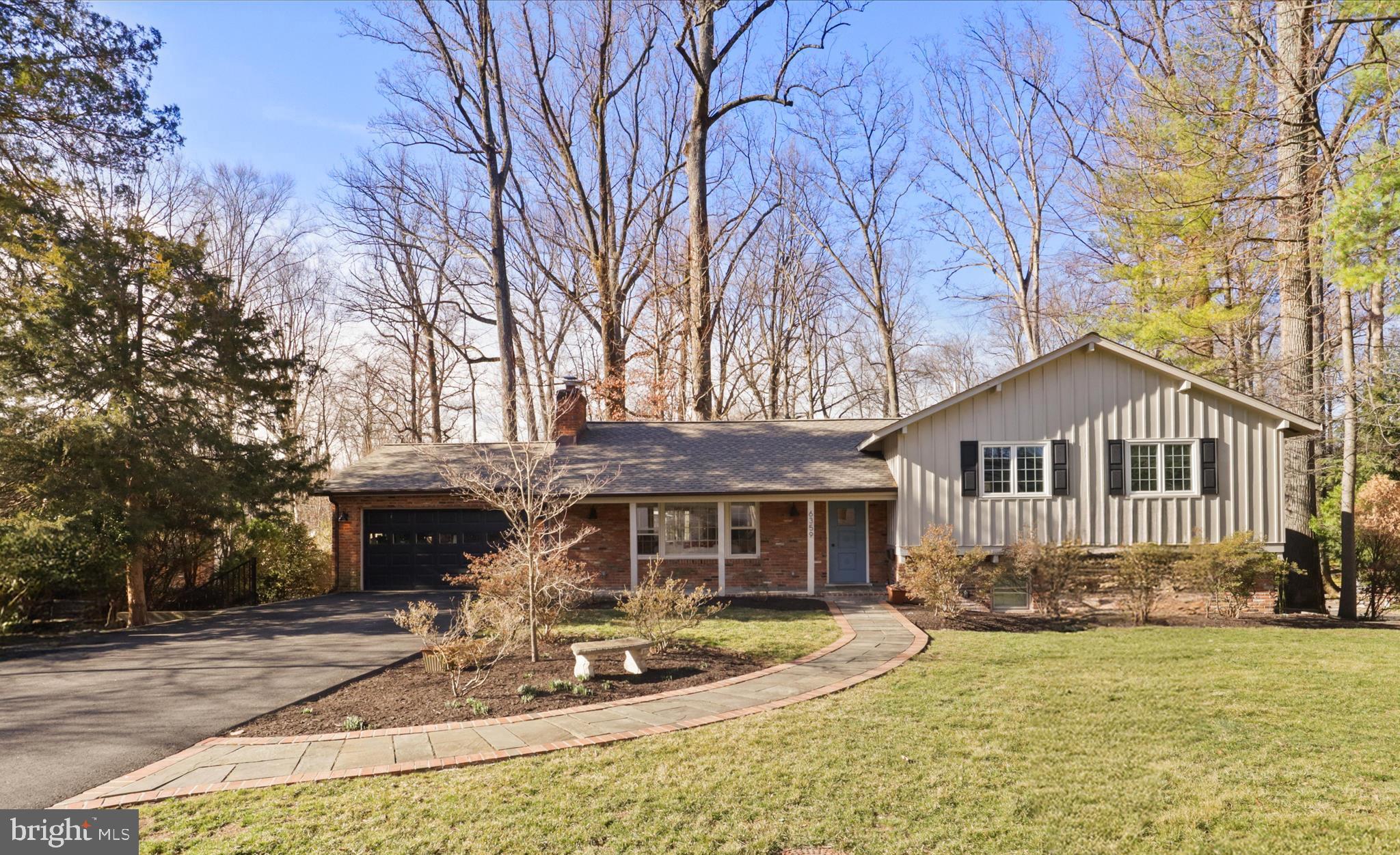 Move right in to this fully updated light and bright 4 bed, 3 full bath Split Level in the magnificent community of Lake Barcroft. The home has gleaming wood floors on the main and upper level. The main level boasts a chef's dream kitchen renovated in 2019, living room with fireplace and amazing views and an inviting dining room. Upstairs you'll find 3 generous sized bedrooms.  The lower level has a huge recreation room with another fireplace a 4th bedroom & full bath.  Head down one more level and find a huge exercise area! New roof and driveway in 2023.  Primary Bath renovated in 2023.   The whole house underwent a major renovation in 2019, so all you need to do is move right in, just in time for summer!  You will enjoy the beautiful, expansive  flat yard with all the extensive landscaping just about to full bloom (see the photo section) Head to  Lake Barcroft for all the fun activities that are about to begin...- 5 beaches plus boating, fishing, kayaking, swimming! Such an amazing community!