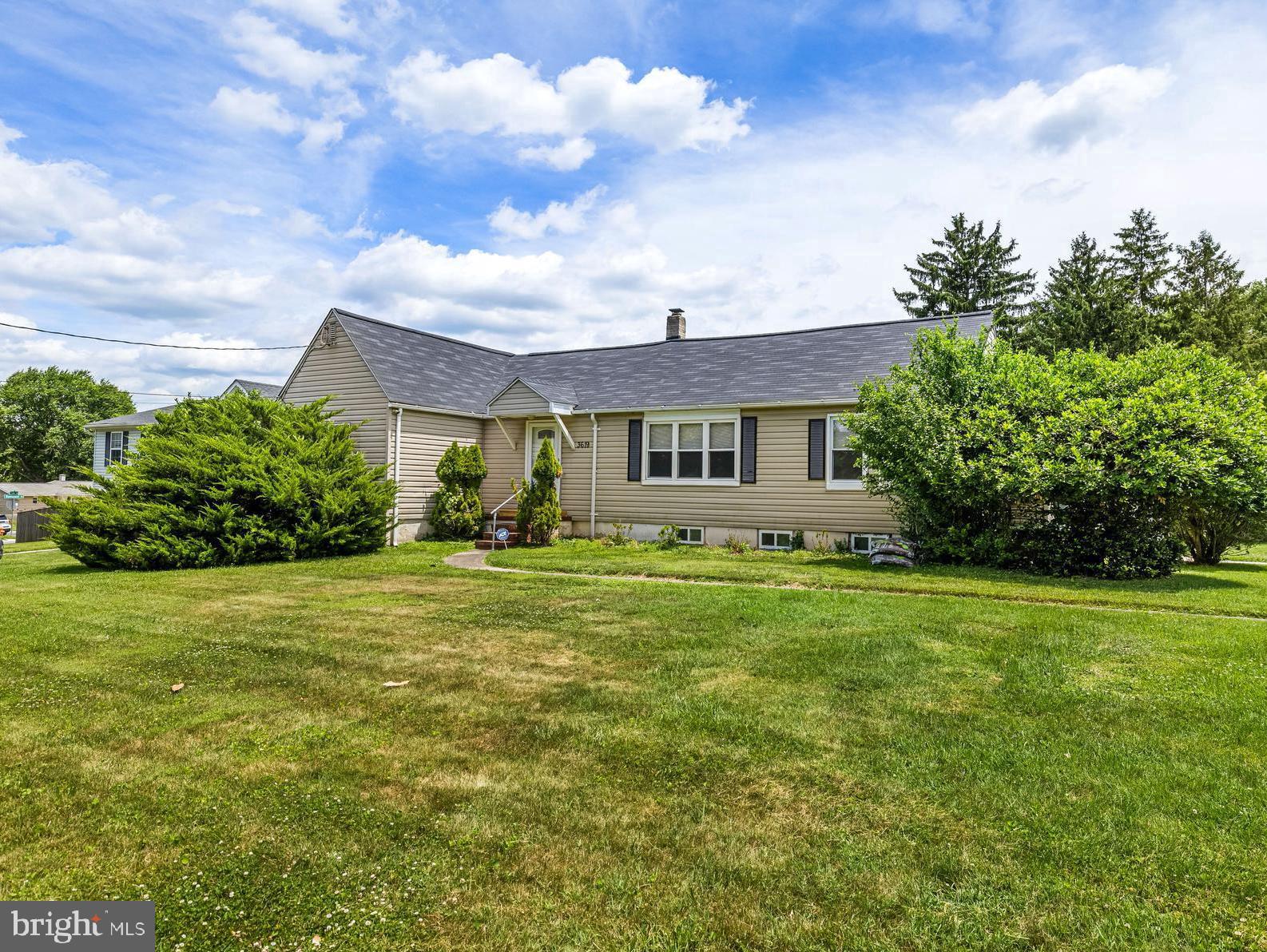 Well maintained 3 bedroom/3 full bath rancher on a quiet tree-lined street in Randallstown. The home features a traditional floor plan with separate kitchen, breakfast area, large living/dining room combo, a third bedroom that also functions well as a home office, a bump-out work room/sun room on the first floor, partially finished club room basement and additional extra large storage/utility room. This home sits on one of the largest lots in the neighborhood at just shy of a half an acre with a shed included. Lots of possibilities for use and growth with this property.