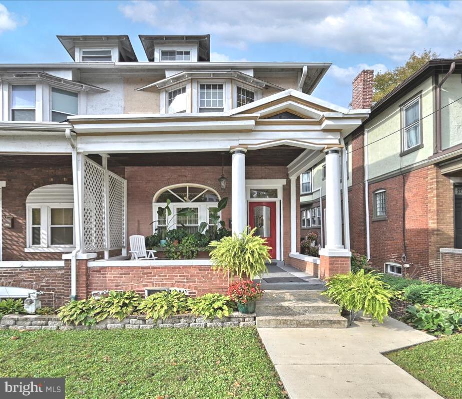 OFFER RECEIVED - An offer deadline has been set for 6:00pm on Sunday, November 7, 2021.

IMMACULATE UPTOWN HARRISBURG HOME WITH ALMOST 2500 SQ FT OF LIVING SPACE!  All this turnkey home needs is a new owner.  Buyers will be amazed at the large rooms and the overall amount of space that this 4 Bedroom, 2.5 Bathroom home has to offer.  Curb appeal is the first thing that will grab your attention when you pull up to this home.  Walk up to the inviting east facing front porch and take in the beautiful details such as a sunburst front window and a stained glass front door transom with the home's street number.  As you enter the home you will instantly fall in love with the large open floor plan and tall ceilings.  Gorgeous hardwood floors cover the living room, dining room and staircase.  A cozy brick fireplace in the living room is flanked with the charm of arched gridded windows.  Continue into a spacious dining room with a wall of windows which flood the room with natural light.  The beautifully updated kitchen features stainless steel appliances, tile floor,  under cabinet lighting, breakfast area with bar height counters and is filled with plenty of cabinet space for all of your storage needs.  A guest bathroom is located off of the kitchen for added convenience.  As you head upstairs please take note of the brand new carpeting throughout both the 2nd and 3rd floors.  On the 2nd floor you will find the master bedroom is a welcoming retreat.  This massive bedroom is a sanctuary that offers not only 1, but 2 bay windows.  There is ample walk in closet space and the added bonus of access to your own relaxing covered balcony.  The guest bedroom on the 2nd floor also offers a generous amount of space along with the beauty of yet another bay window.  Enjoy the many amenities the 2nd floor bathroom has to offer which include a large double vanity,  Whirlpool tub,  Shower and Laundry closet with large capacity front load washer and dryer.  Head on up to the 3rd floor where you will find 2 more freshly carpeted and generously sized guest bedrooms and another full bathroom.  Back downstairs you can relax after a long day in the hot tub on the covered rear porch.  Enjoy your outdoor time in the nicely landscaped fenced backyard which was designed with low maintenance in mind.  Need additional space?  Don' forget about the full basement which provides approximately 1,000 sq ft of storage and also houses the cost efficient natural gas 50 gallon water heater and forced hot air furnace. This home also features vinyl windows throughout and the comfort of central air cooling.  Added security features include a code entry door lock and Ring doorbell camera system.    LED lightbulbs throughout the home save on utility costs.  Conveniently located in Harrisburg city and near many major routes including I81, I83 and PA Turnpike.  Public transportation needs are also easily accessible.  Schedule your showing today and you will instantly see that this home was truly loved and meticulously cared for by the current owner.  Don't let this one get away.