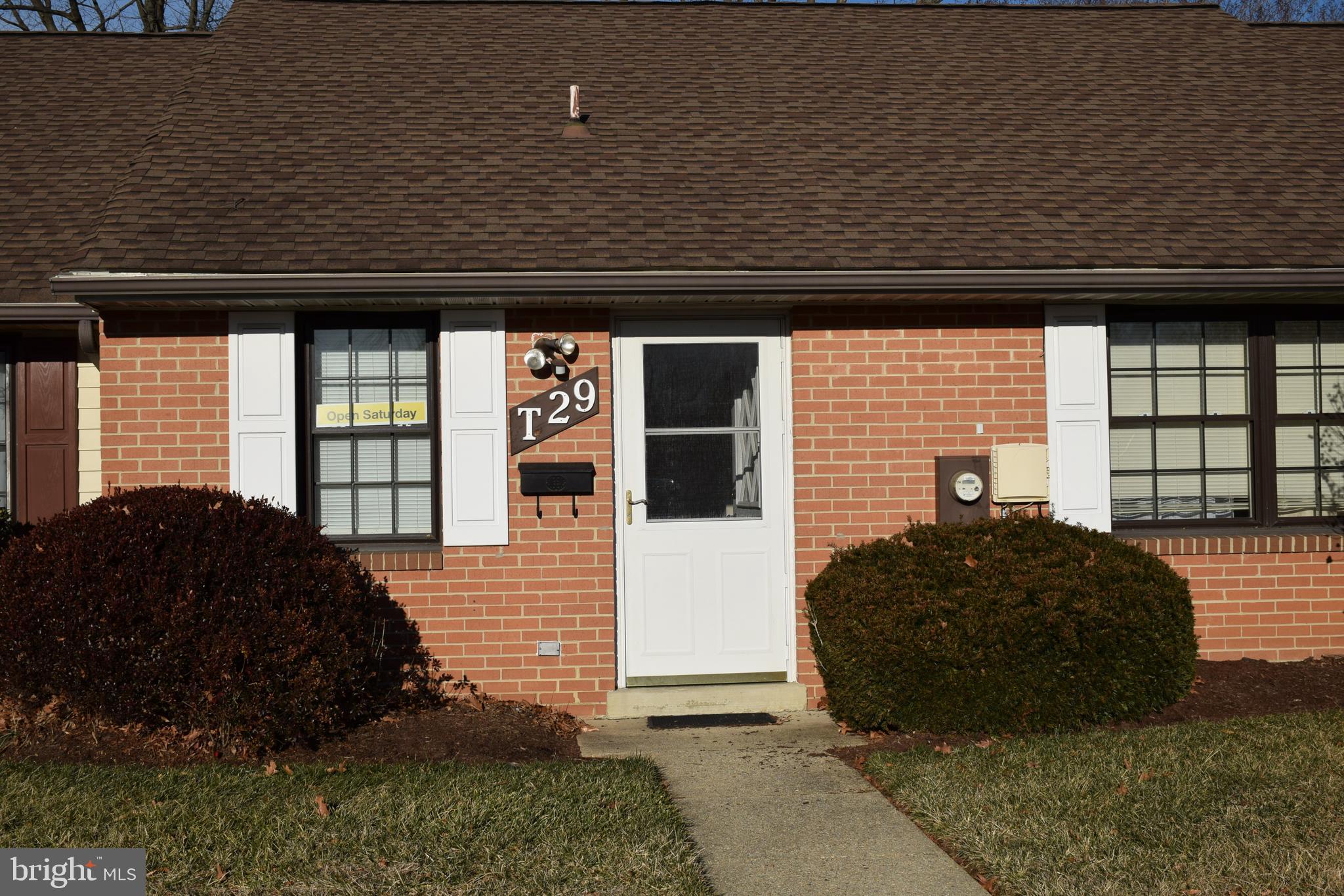 Back on the market! Price Improvement! Buyer financing fell through! Welcome to the Somerset Park 55+ Community! One of the best-kept secrets in Bowie! The Townhouse unit is located on the circular drive, next to a park. The home is light and welcoming. There are 2 bedrooms, 1 full bath with a tub/shower, a 1/2 bath, an updated kitchen, dining and living rooms, recessed lighting, fans, newer windows, and flooring, with some areas featuring radiant heat. There is plenty of closet space. The washer/dryer area is enclosed. The patio off the living room is the perfect spot to enjoy your morning coffee while enjoying the beauty of the green area.  A storage room is off the patio. There is one assigned parking space. The community room in the front building is open for residents to gather and/or reserve for private activities.  The home is being sold "As Is". Enjoy the comfort of living in this walkable, friendly, clean, active, and affordable community. The Bowie Senior bus is available for residents to schedule rides to shopping areas, appointments, the popular Bowie Senior Center, and other destinations.