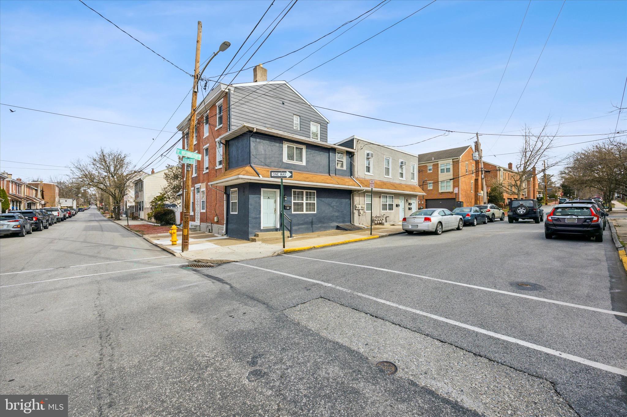 House hackers and Investors! Check out this prime investment opportunity for a well kept West Chester borough quadplex! Student housing permits and off street parking in the heart of town.  2 of the 4 units units are authorized for student rentals and can be rented to either students or non-students.  All units are rented and performing excellently.  Building has not had any vacancy except for short periods of renovations between tenants. All units have been well kept by the current owner.   Unit 1 is a student authorized 1 bedroom/1 bathroom currently rented for $1,425.  New lease signed for $1,450 starting in June. Unit 2 is student authorized 2 bedroom/1 bathroom rented for $1,950 with a new lease signed for $2,100 starting May.  2 off street parking spots are assigned to this unit.  This spacious unit spans 2 stories and has in unit laundry. Unit A is rented for $1,300 to long time tenants.  It is a similar floor plan to Unit B which rents for $1,700.  Tall ceilings, big bedroom, 1 off street parking spot, and in-unit laundry.  Unit B is rented for $1,700 and has not had a rent increase in 2 years.  Newly renovated, tall ceilings, big bedroom, 1 off street parking spot and in-unit laundry. Unit 2, Unit A, and Unit B have individual central heating/cooling.  Unit 1 has built in wall a/c units and baseboard electric heat.  All units have individual meters for electric and gas.  Landlord pays water but all leases have a clause to ratio bill any water bills above $150.  Water/sewer usage for 2023 averaged $235/mo. Common area gas and electric charges were only $650 for 2023.  West Chester Borough covers trash.  Landlord opts to pay for private trash service.  2023 trash pick up was $584. Don't miss the stellar investment in the heart of West Chester borough.