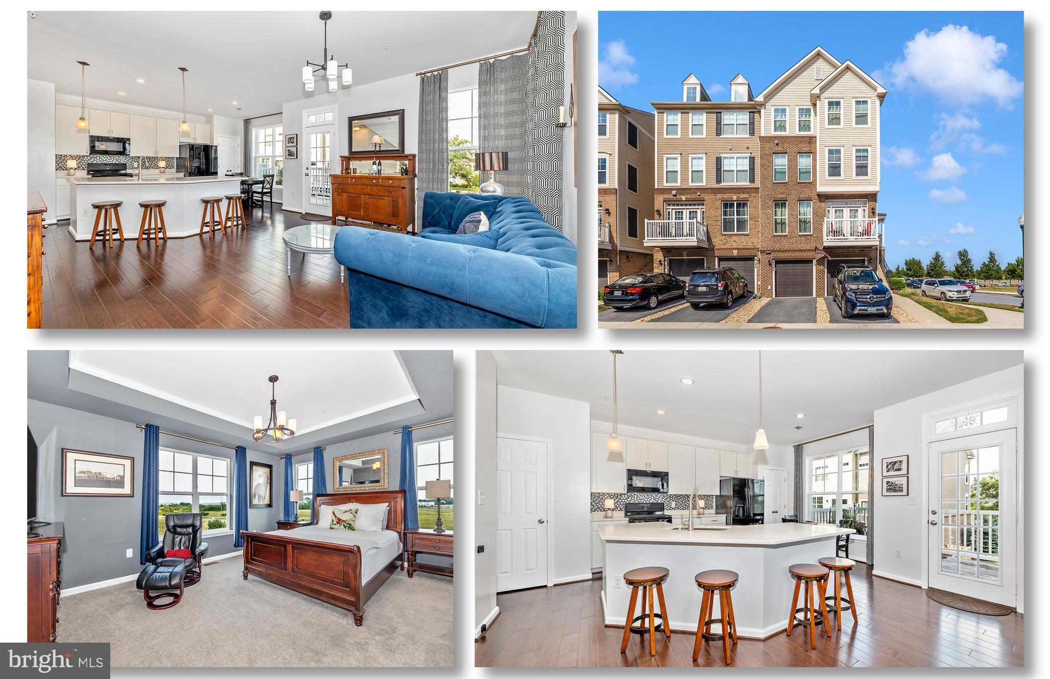 ***NOW TAKING OFFERS!!!***WELCOME TO THIS FABULOUS 4 LEVEL END UNIT HOME WITH SCENIC VIEWS OF SUGARLOAF MOUNTAIN***YOU WILL FALL IN LOVE WITH THIS GORGEOUS FORMER MODEL WITH ALMOST 2400 SQUARE FEET, A FULL DECK AND ONE CAR GARAGE***SO LOVELY & IMMACULATE, THIS END UNIT BOASTS UPGRADES THROUGH OUT***OPEN FLOOR PLAN & SUNLIT WITH 4 BEAUTIFULLY FINISHED LEVELS INCLUDING A PRIVATE OWNERS SUITE WITH A LUXURY BATH, LARGE SOAKER TUB, WALK IN SHOWER WITH LISTELLO TILE & DOUBLE VANITIES WITH GRANITE TOPS***WIDE PLANK RICH LVP FLOORING, BOARD & BATTEN, CUSTOM PAINT, CEILING FANS***LARGE & OPEN GOURMET KITCHEN WITH AN ISLAND WITH SEATING, BREAKFAST ROOM, MARBLE TOPS AND NATURAL GAS COOKING***FULLY FINISHED BASEMENT WITH FULL WALK OUT, BUILT IN WET BAR, POWDER ROOM  & NATURAL GAS FIREPLACE***AMAZING LOCATION CLOSE TO ALL COMMUTER ROUTES, DOWNTOWN FREDERICK, HARPERS FERRY, SHOPPING & RESTAURANTS***ONLY ONE BLOCK FROM THE COMMUNITY POOL & AMENTIES***EASY TO SHOW***MOVE IN IN TIME TO ENJOY THE SWEET SUMMERTIME***SCHEDULE YOUR TOUR TODAY***