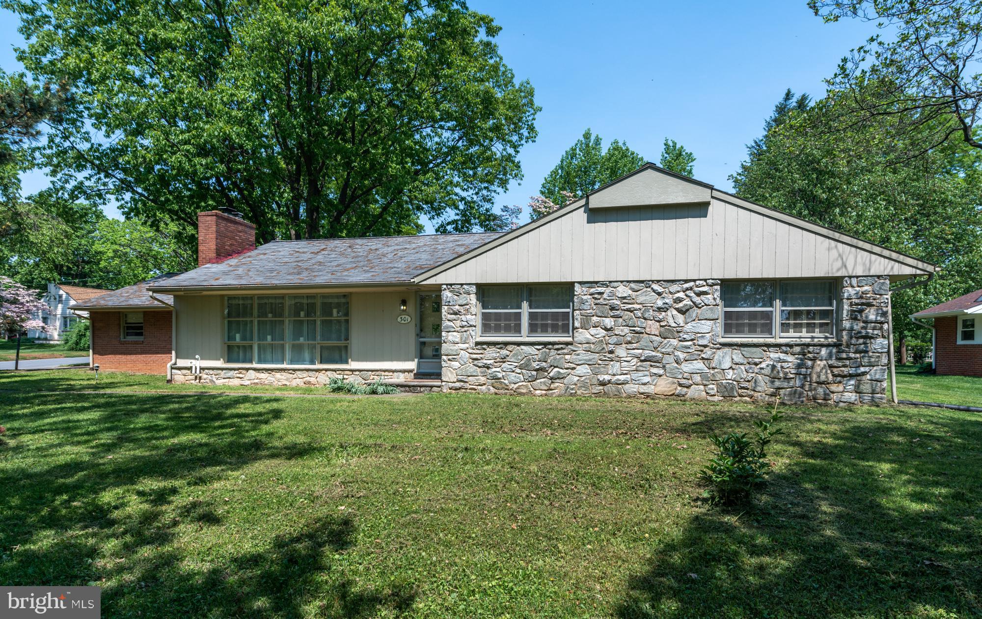 Location....location....location!   This spacious Ranch style home in Beverly Estates boasts over 2,000 sf of one floor living.  Features include a convenient layout with an eat-in kitchen, formal dining room, over-sized living room with a fireplace and a great sunroom to enjoy all the seasons! This home has so much to offer the discriminating buyer and has updates throughout.  The spacious unfinished basement and attic provide plenty of storage and  are awaiting your finishing touches! Schedule your showing today!