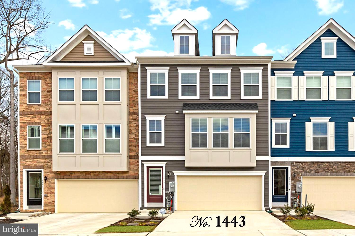 Perfect blend of luxury and convenience!!  Better than new, priced lower than new and move-in ready! Need we say more?  Owner finishing touches on this immaculate and stylish townhome include designer light fixtures, custom blinds and hardwood floors added in the upper master bedroom and hallway.  This one has all of the bells and whistles!!  Upgraded kitchen with oversized island that flows seamlessly into an exquisite entertaining space. TWO pantries and extra cabinetry.  Custom double vanity in the master bath along with upgraded rain shower create a spa like retreat.  Cavernous walk-in closet in the master and another walk-in closet in one of the spare bedrooms.  One of the best locations in the neighborhood! No neighbors directly across make for an enjoyable view out the front and community parking close by for visitors.  Very few places have so much within WALKING distance.  Wegmans, Dick's, Target, movie theater, restaurants and more!!  As we mentioned, priced below the few homes left for sale in the neighborhood! Don't hesitate as this one is immaculate and will fly off the market!!!